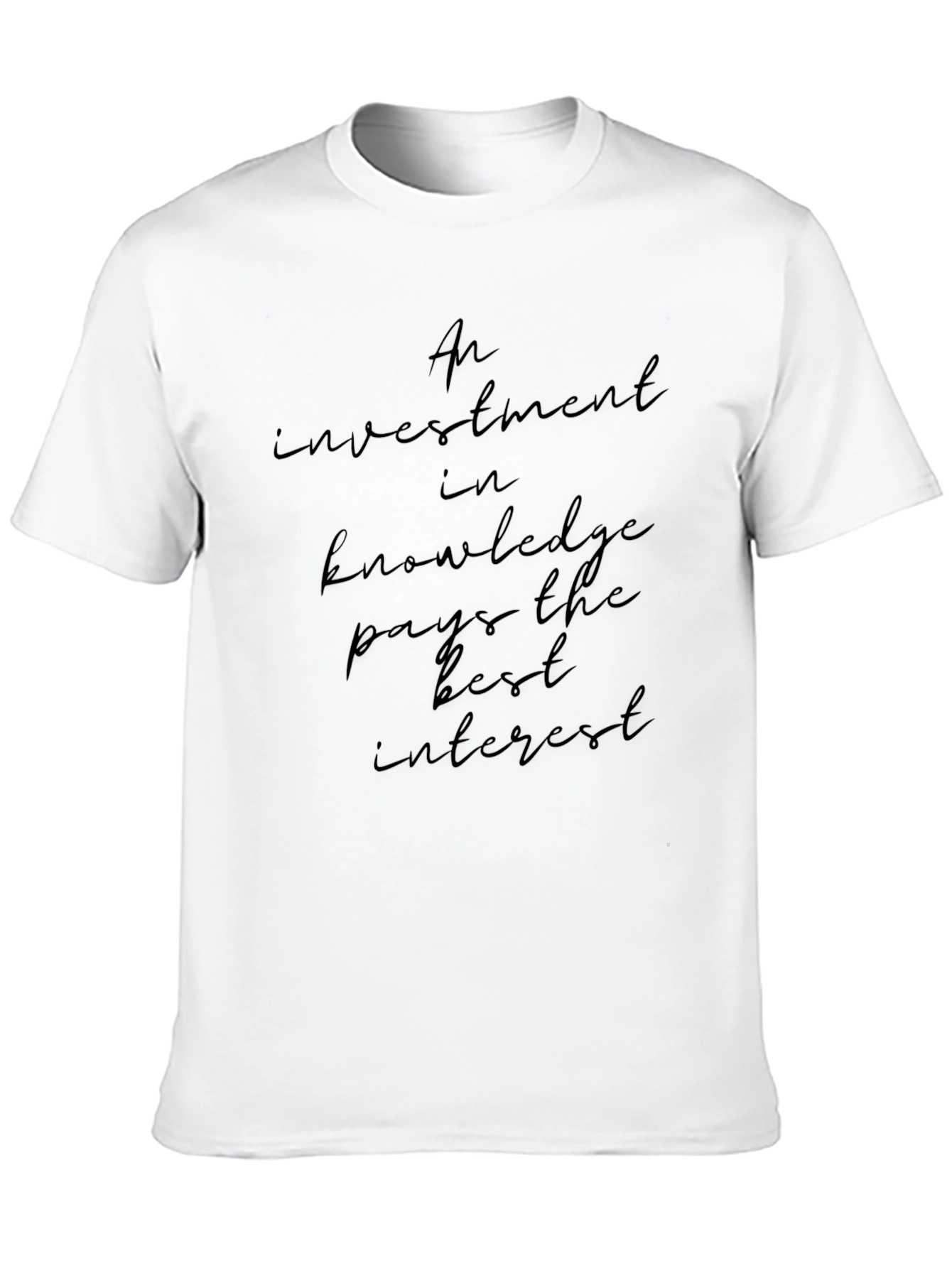 Knowledge Investment Tee