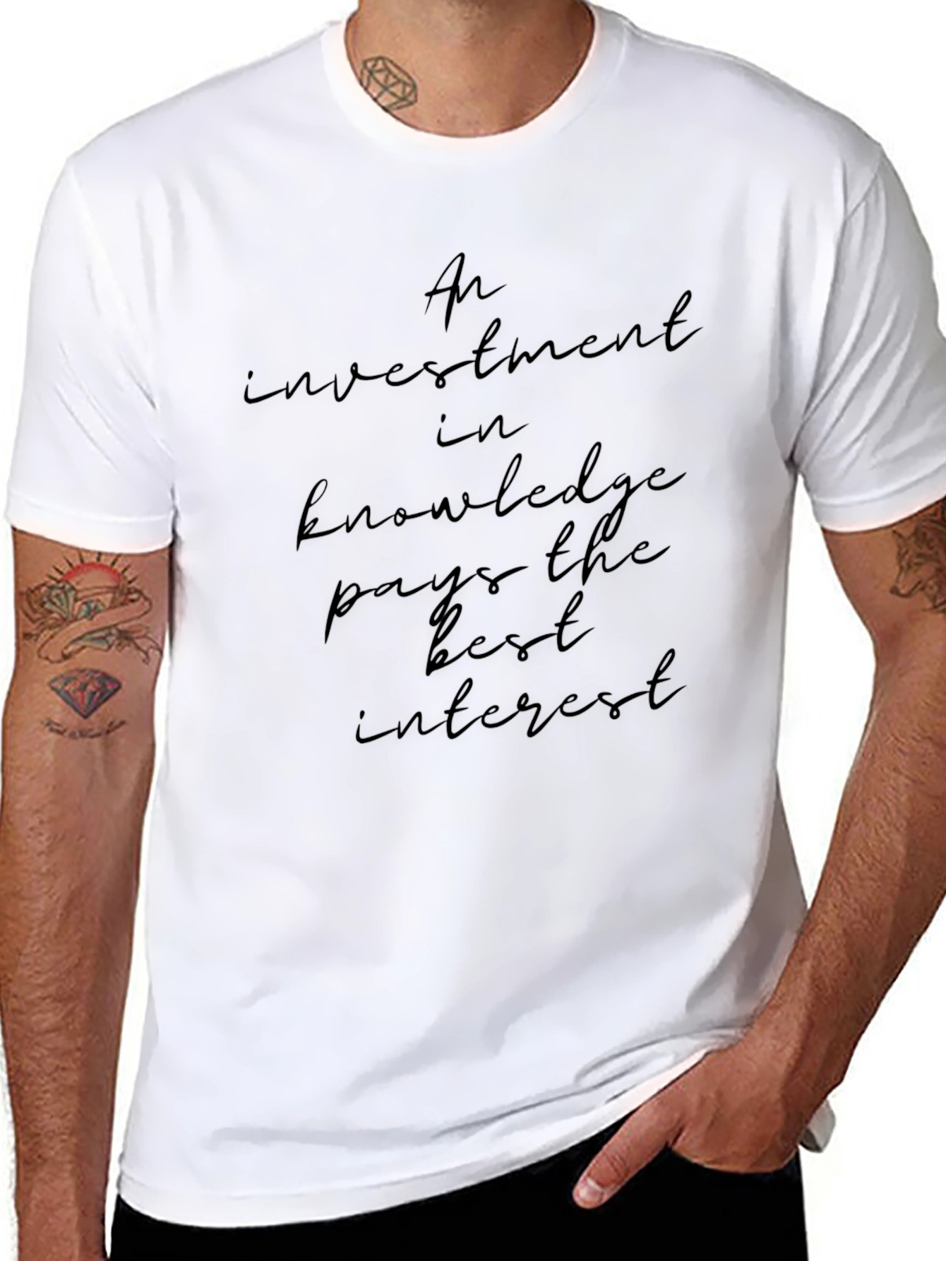 Knowledge Investment Tee