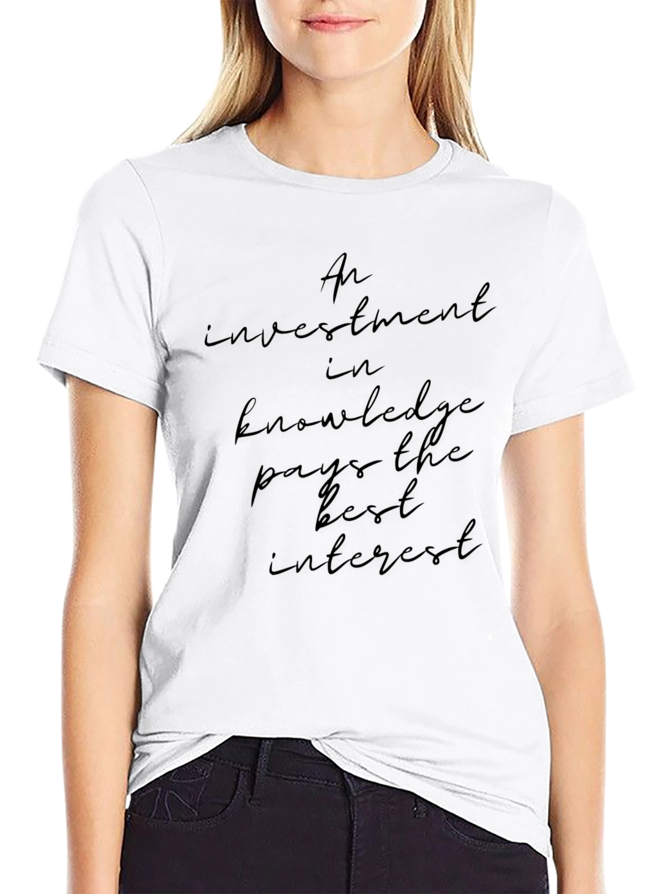 Knowledge Investment Tee