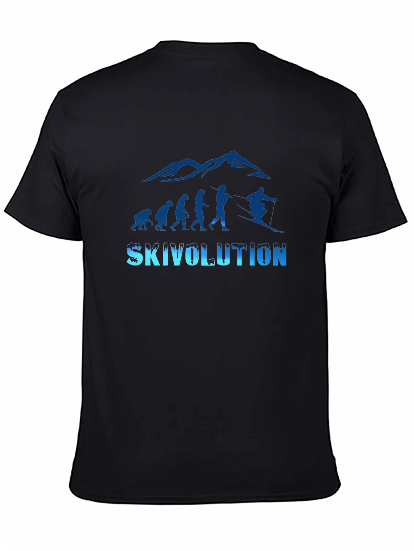 Skivolution T-Shirt - Ski Evolution Design
