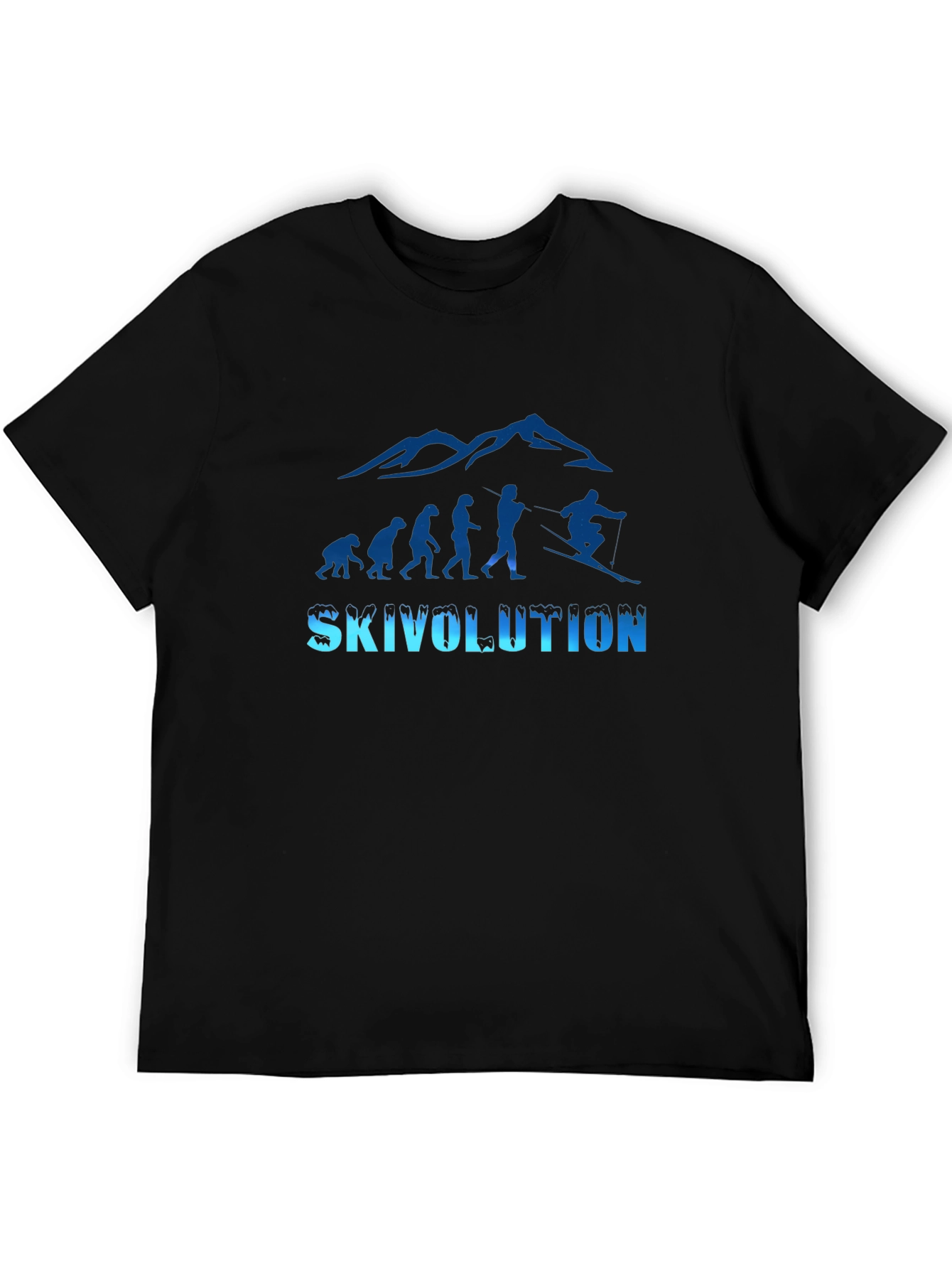 Skivolution T-Shirt - Ski Evolution Design