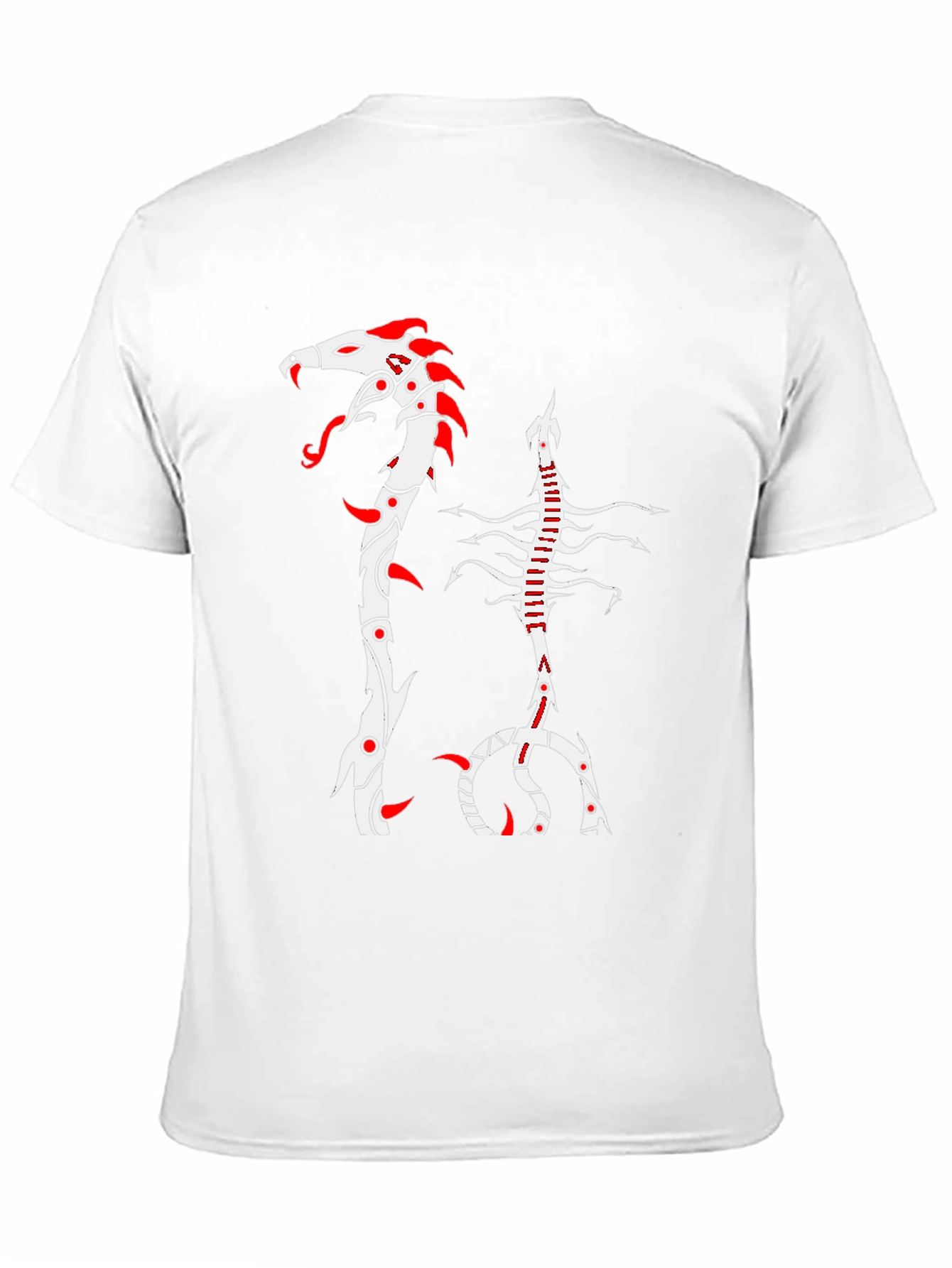 Tribal Snake & Scorpion Graphic Tee