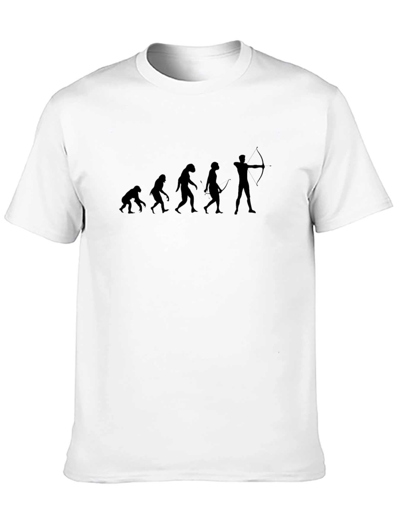 Evolution Archer T-Shirt - Funny Graphic Tee