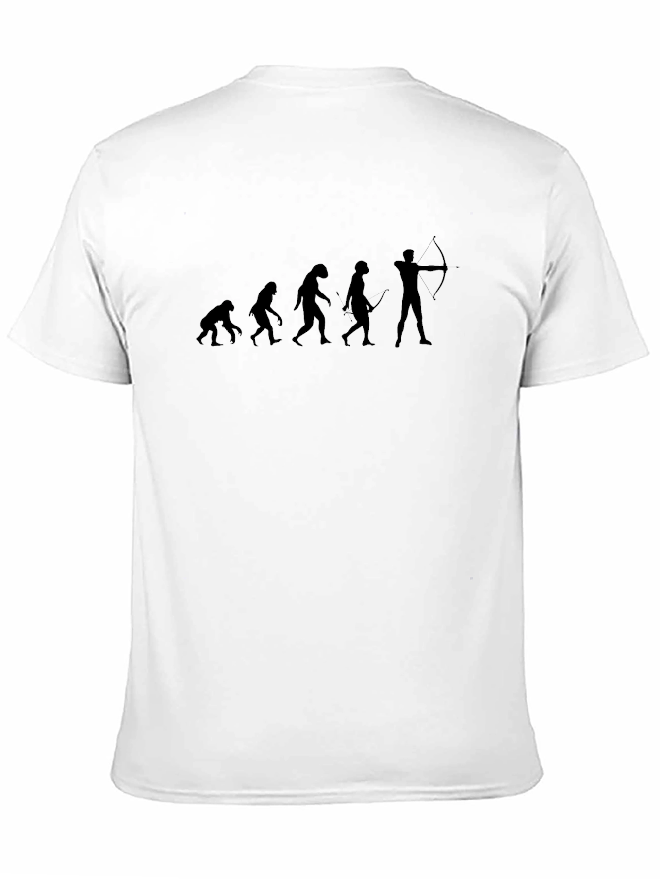 Evolution Archer T-Shirt - Funny Graphic Tee