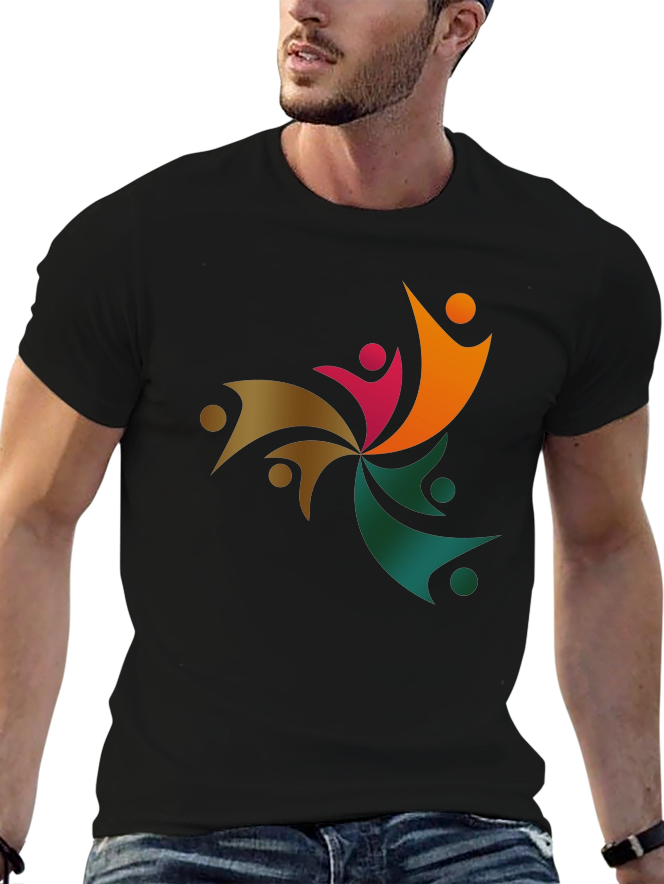 Community Unity Graphic T-Shirt - Soft Cotton Blend