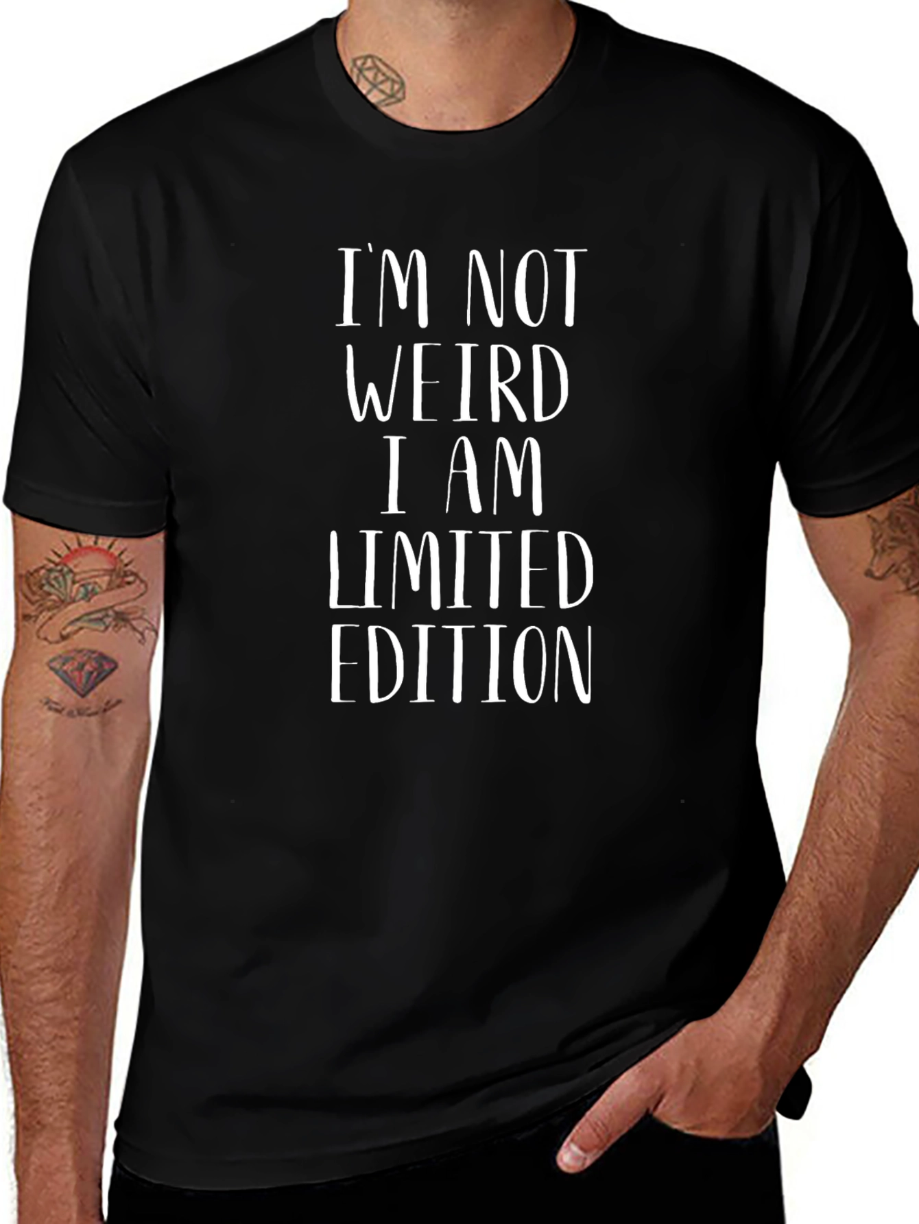 Limited Edition Novelty Graphic Tee - Black