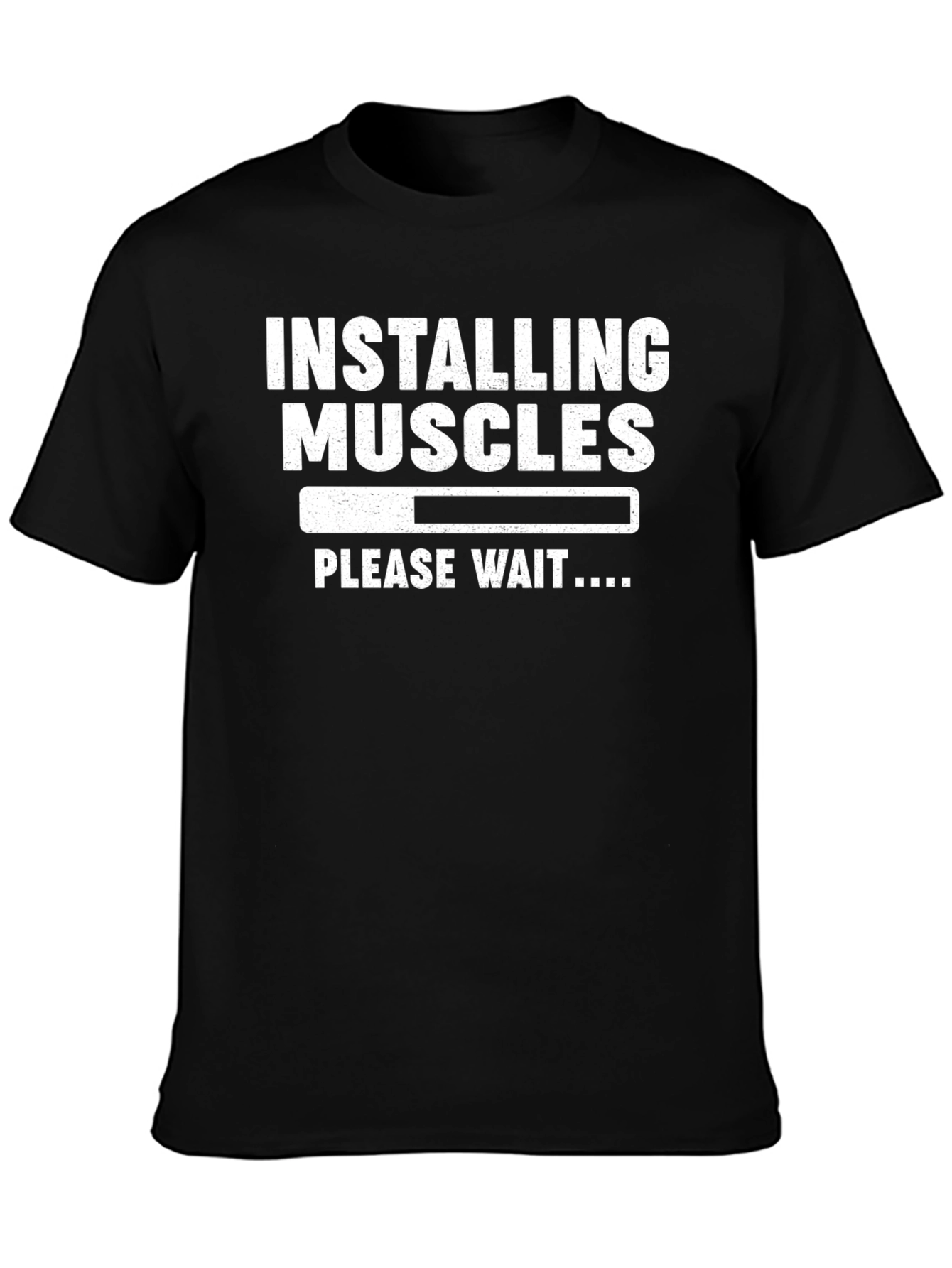 Installing Muscles Funny Workout T-Shirt