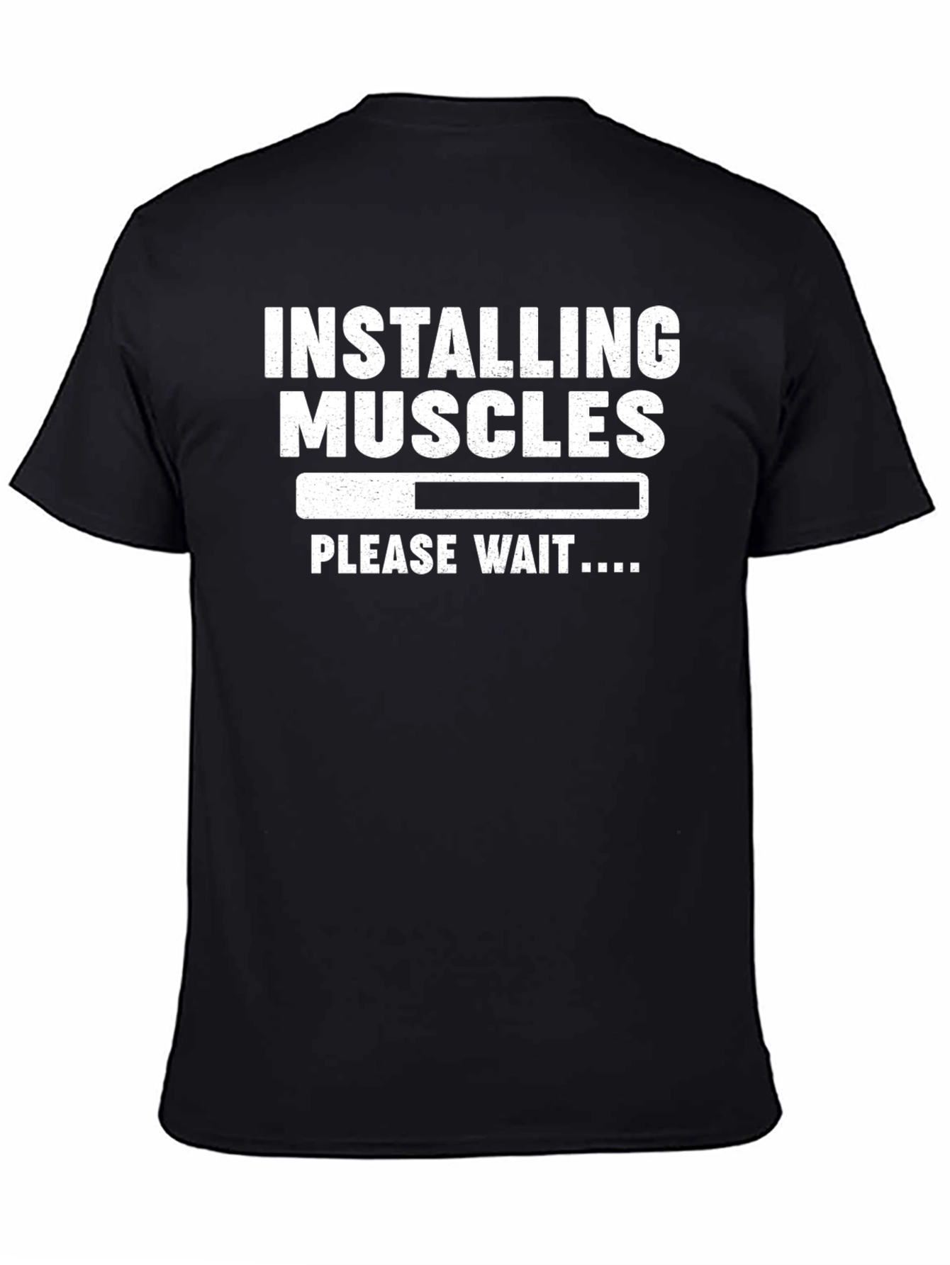 Installing Muscles Funny Workout T-Shirt