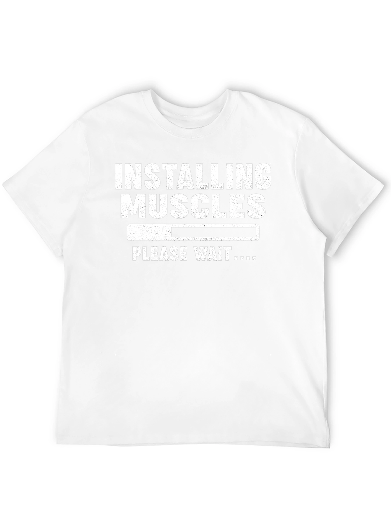 Installing Muscles Funny Workout T-Shirt