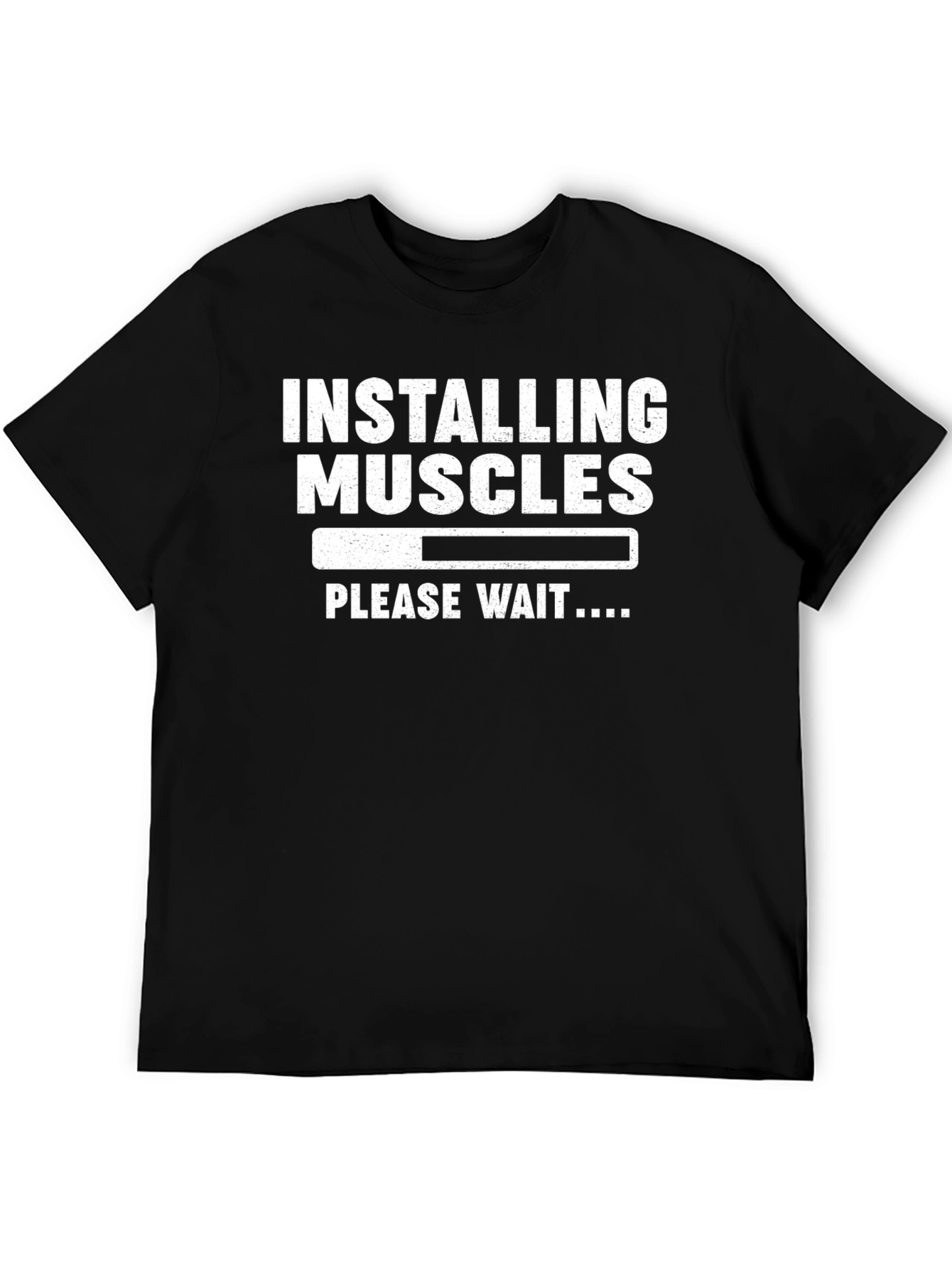 Installing Muscles Funny Workout T-Shirt