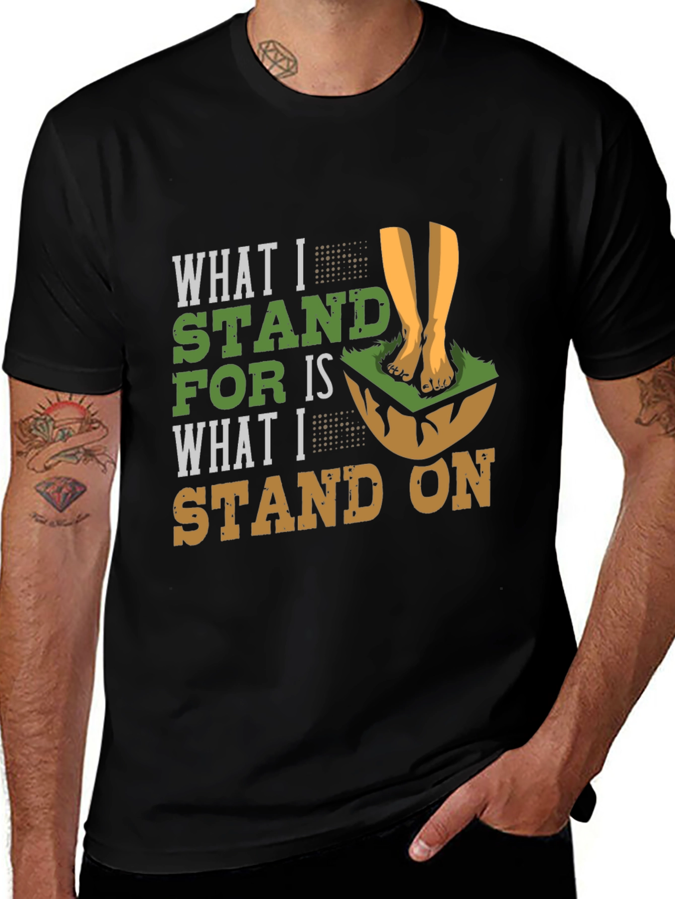 What I Stand For Graphic Tee