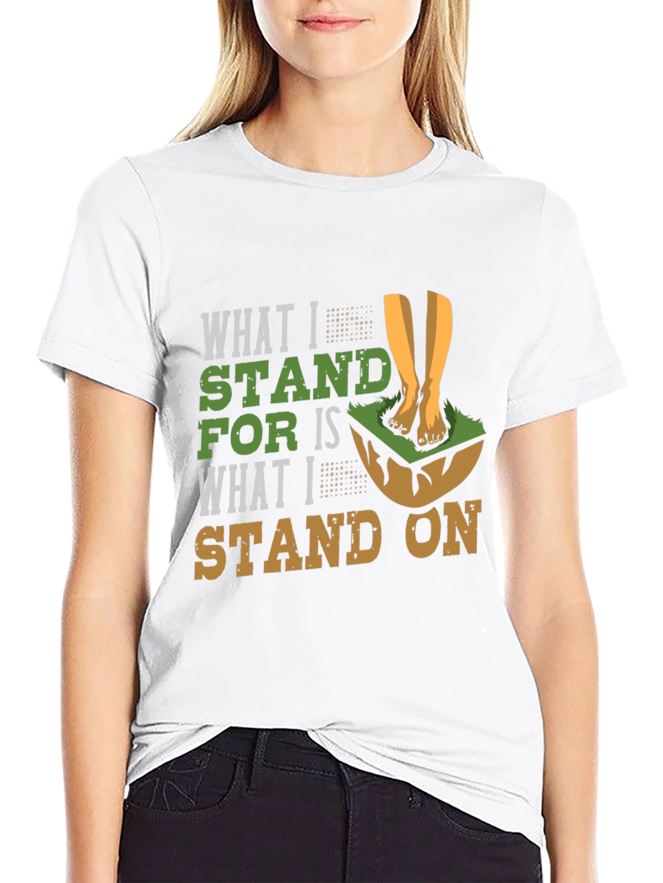 What I Stand For Graphic Tee