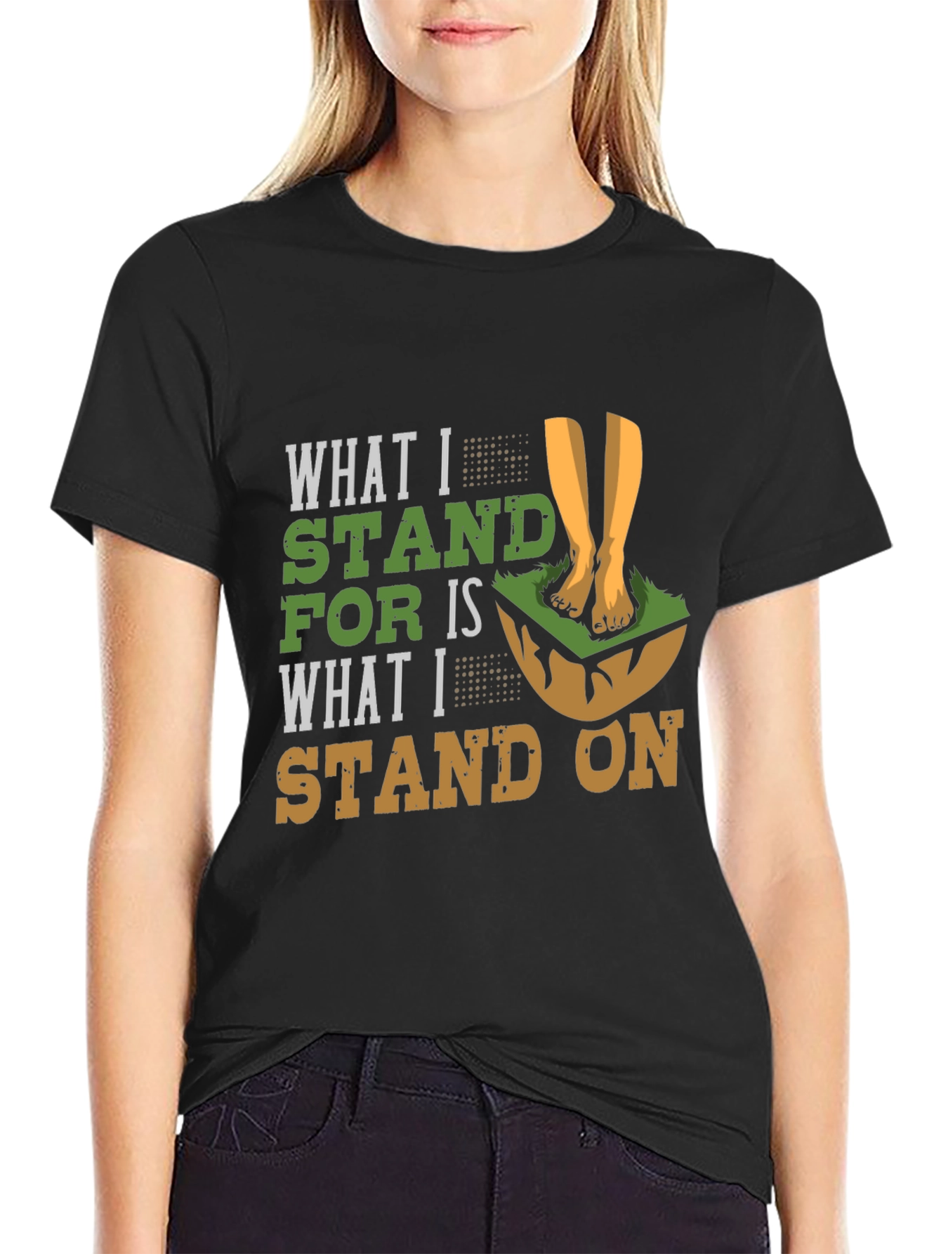 What I Stand For Graphic Tee