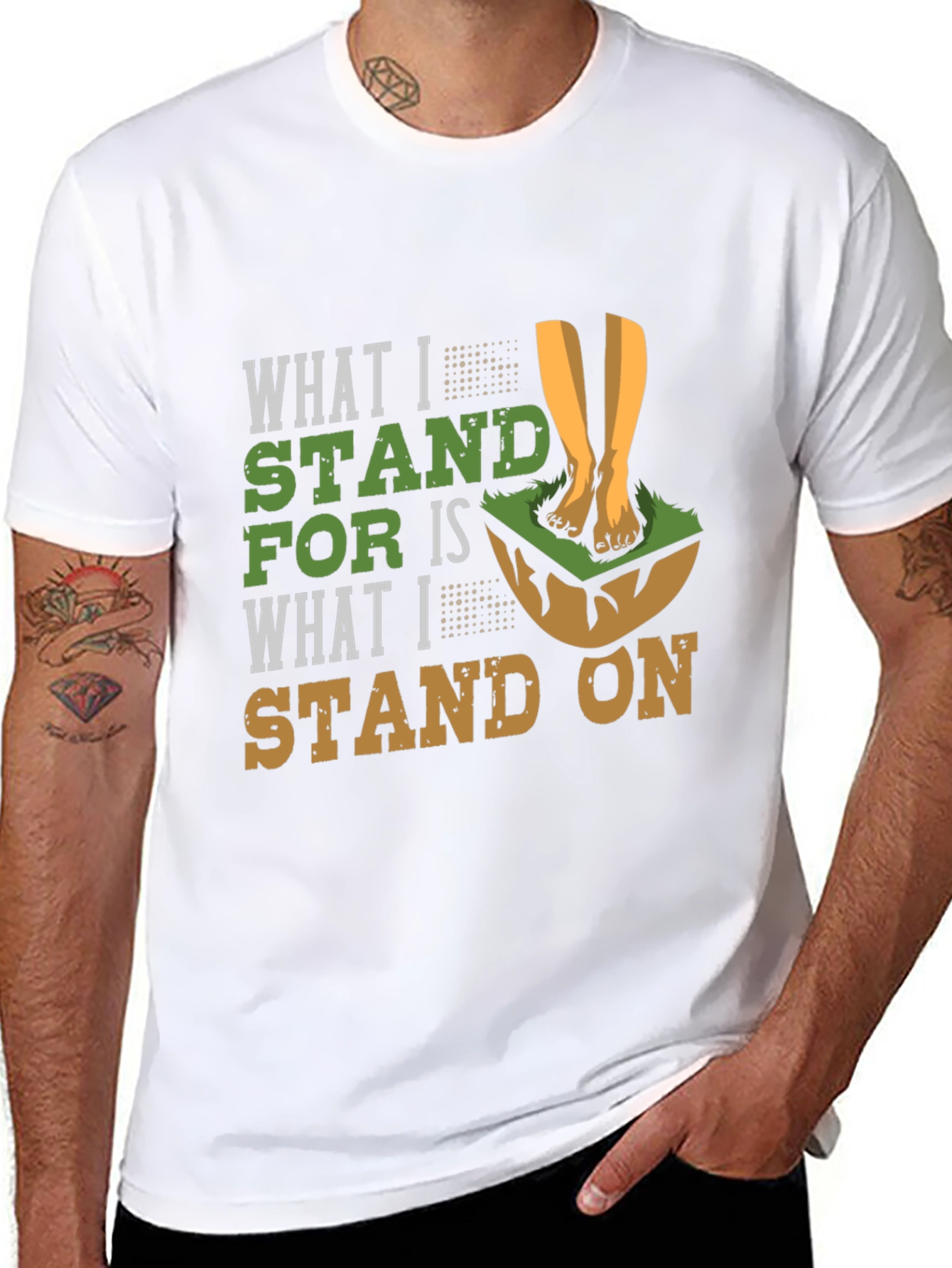 What I Stand For Graphic Tee