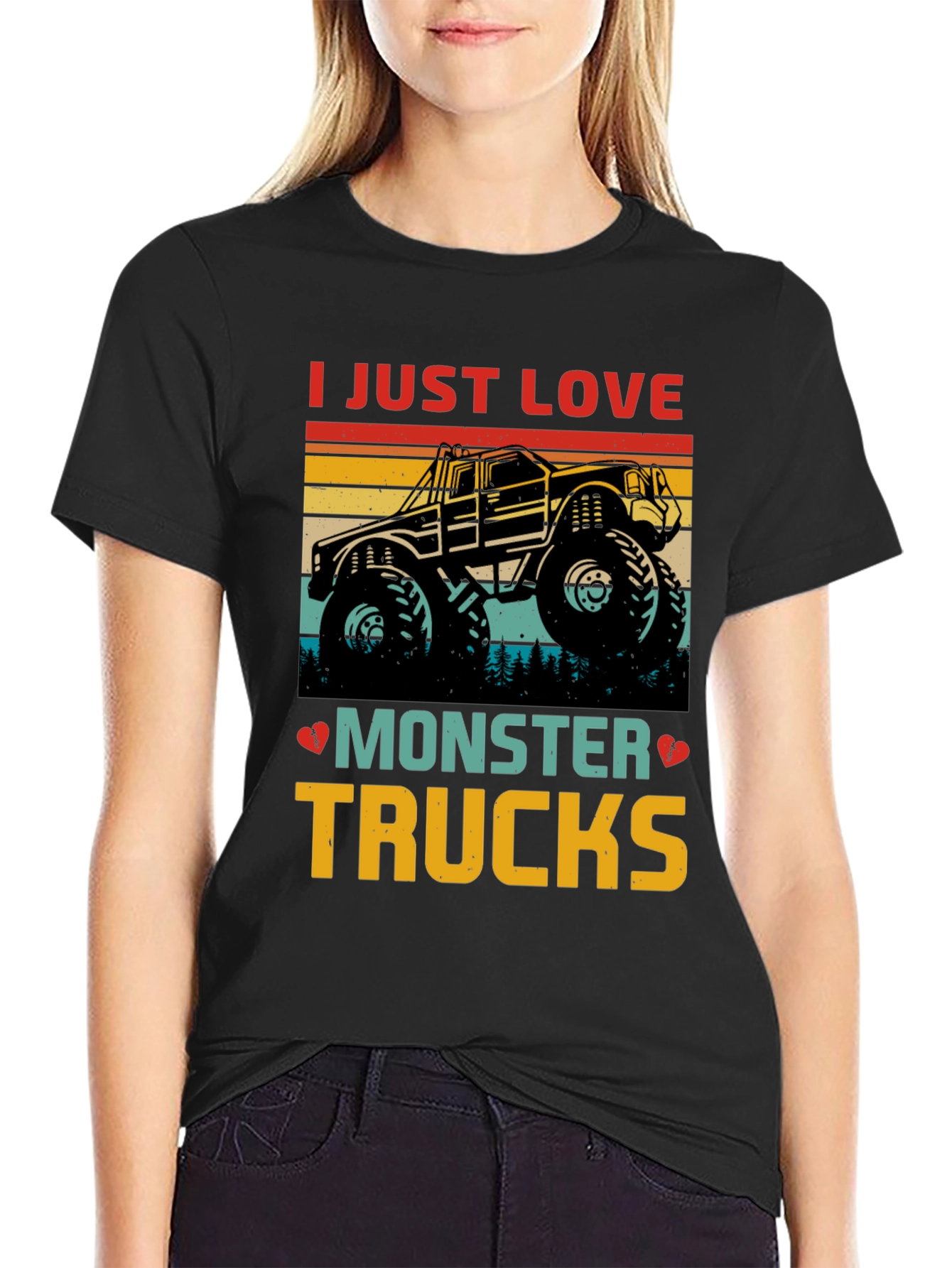 Monster Truck Lover Graphic T-Shirt
