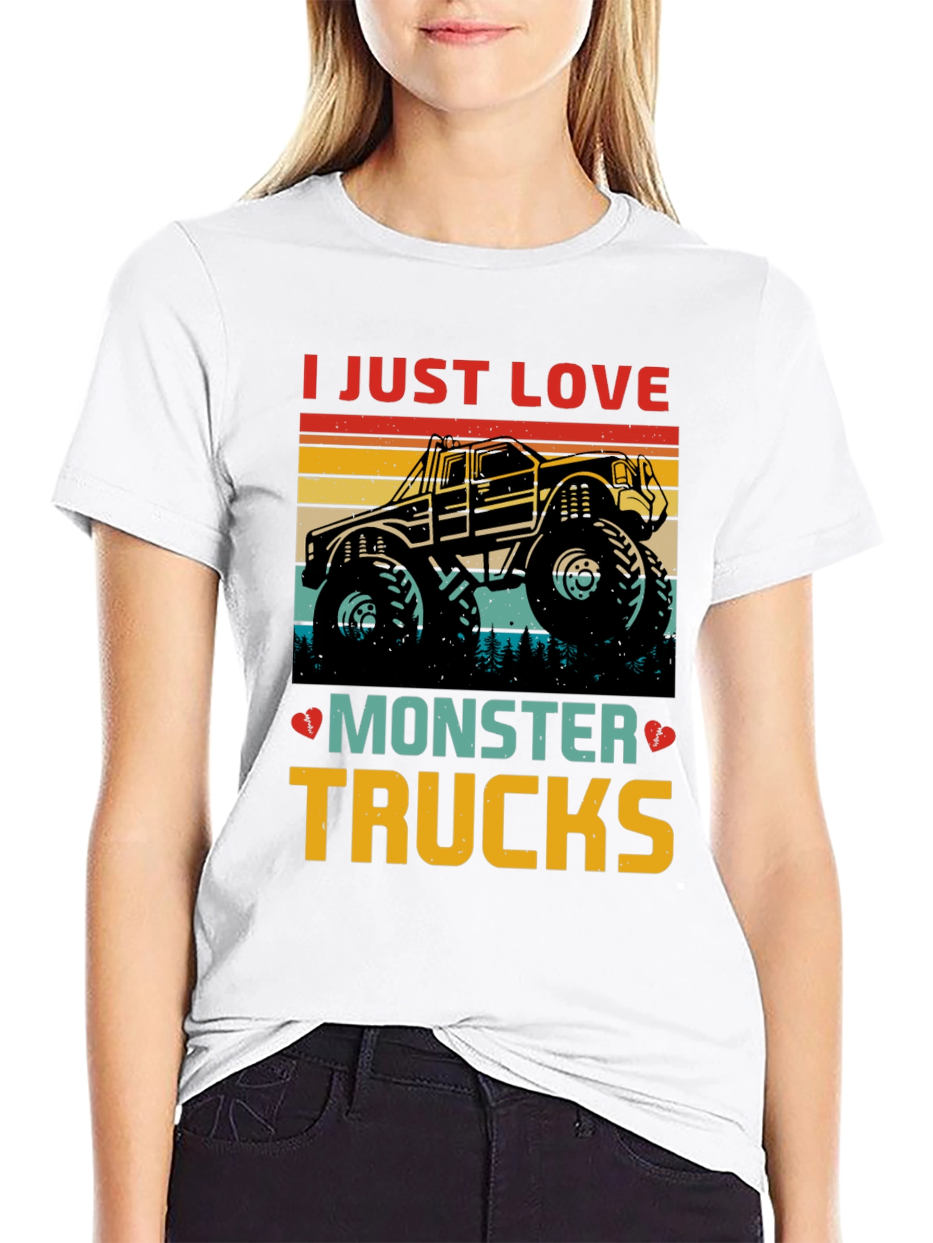 Monster Truck Lover Graphic T-Shirt