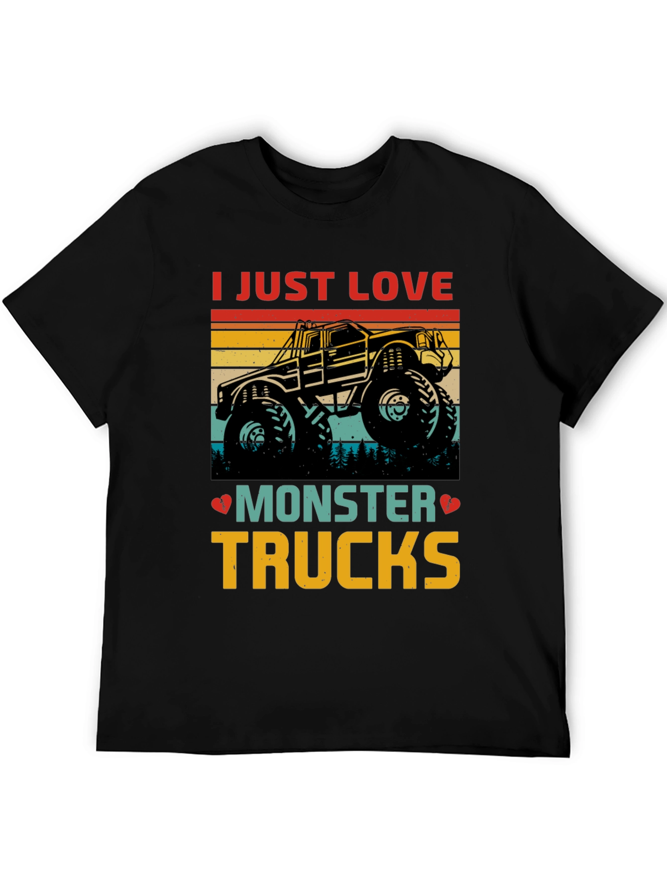 Monster Truck Lover Graphic T-Shirt