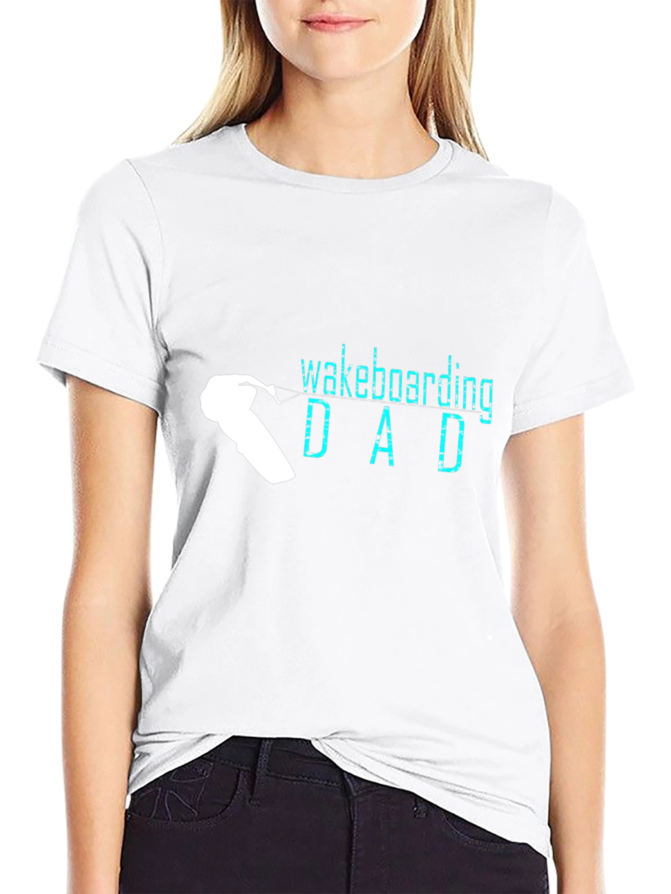 Wakeboarding Dad Graphic T-Shirt