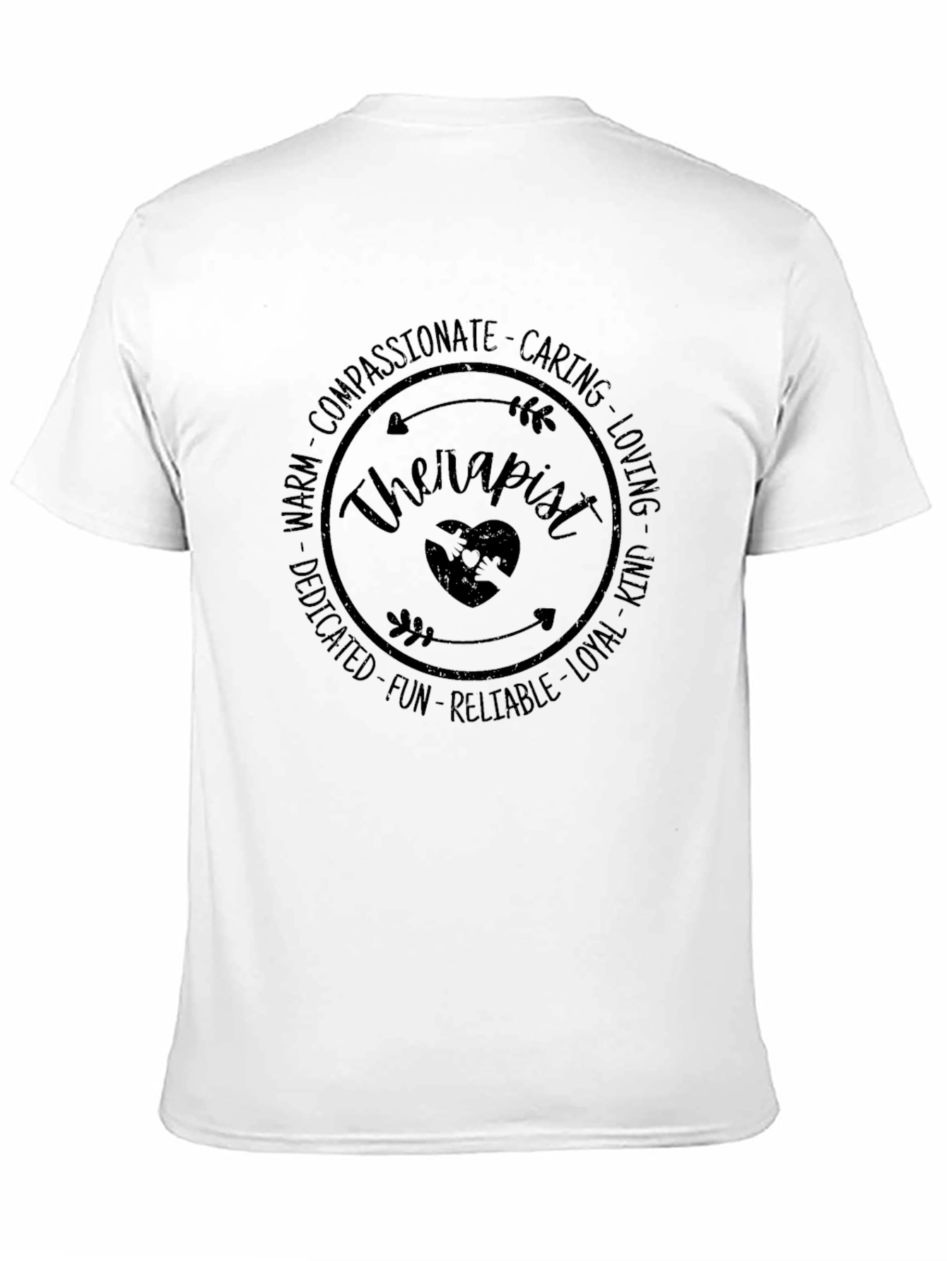 Therapist Compassionate Caring Soft T-Shirt