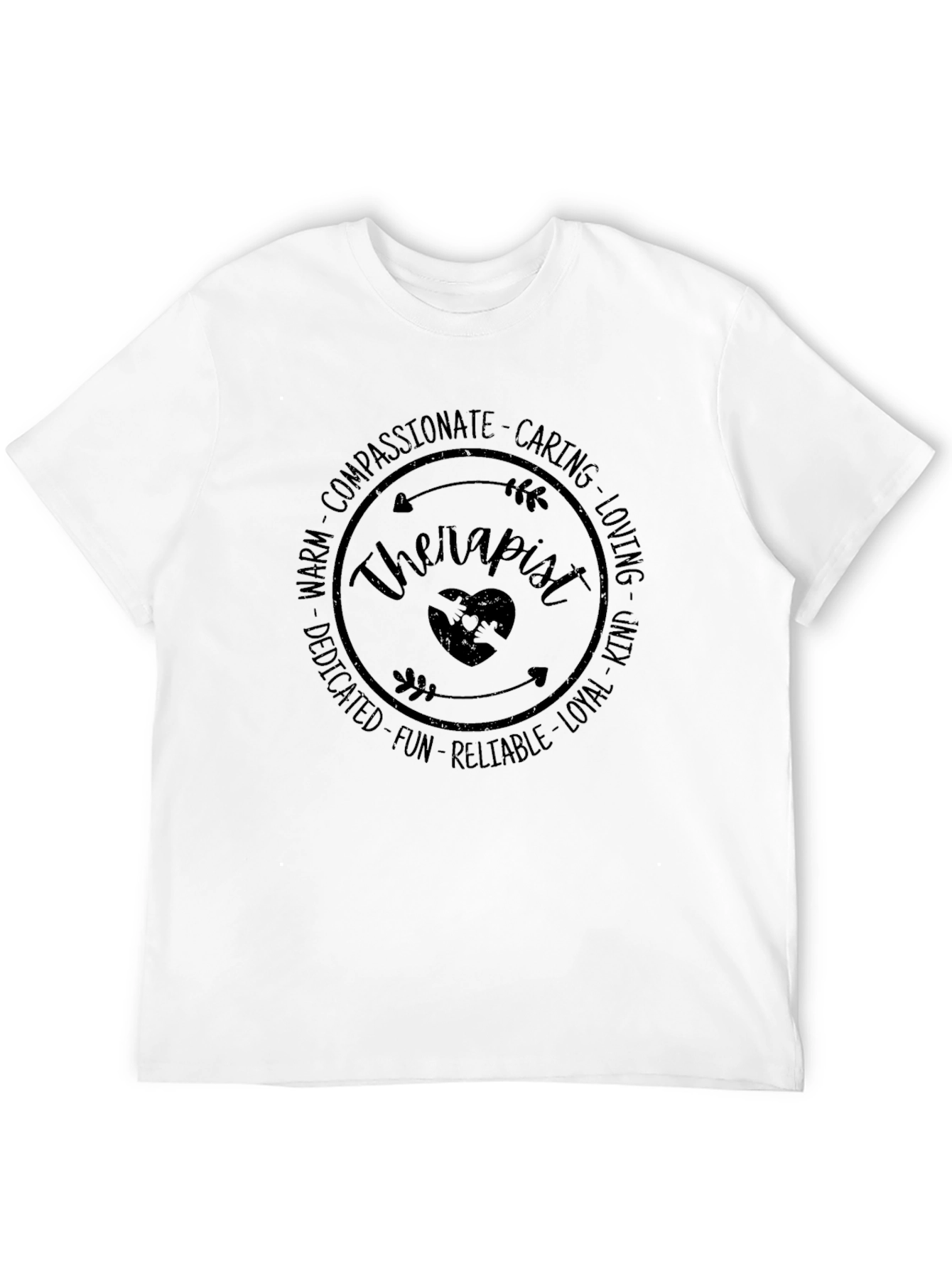 Therapist Compassionate Caring Soft T-Shirt