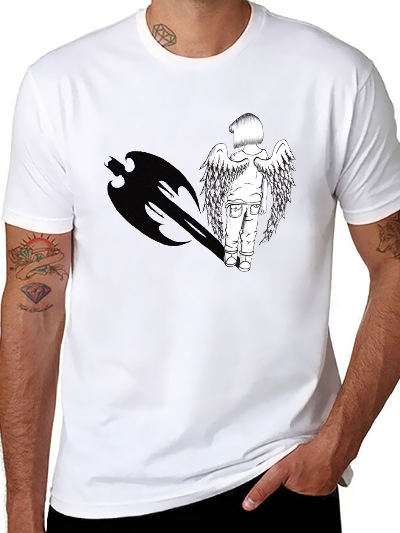 Angel to Devil T-Shirt - Graphic Tee