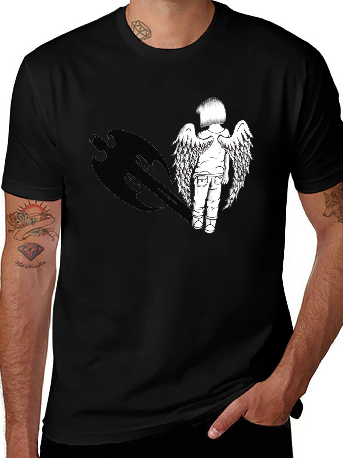 Angel to Devil T-Shirt - Graphic Tee