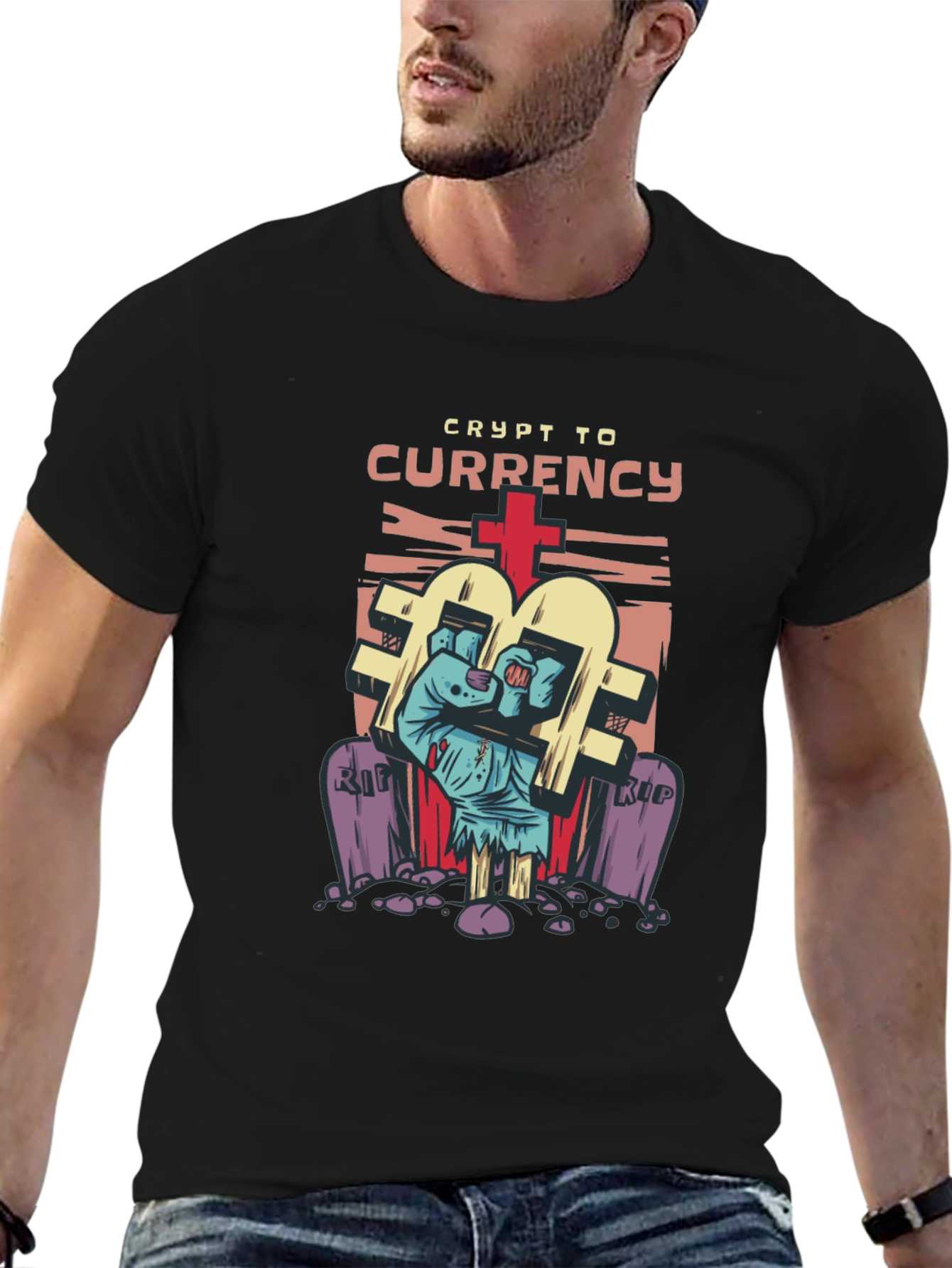 Crypto Currency Zombie T-Shirt