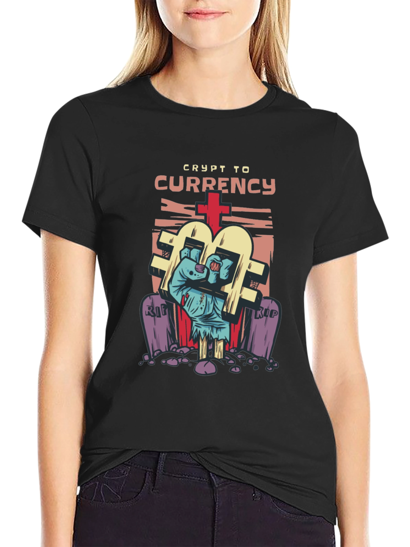 Crypto Currency Zombie T-Shirt