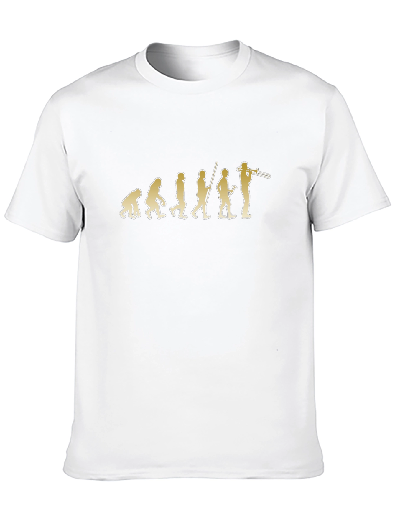 Trombone Evolution Graphic Tee - Black