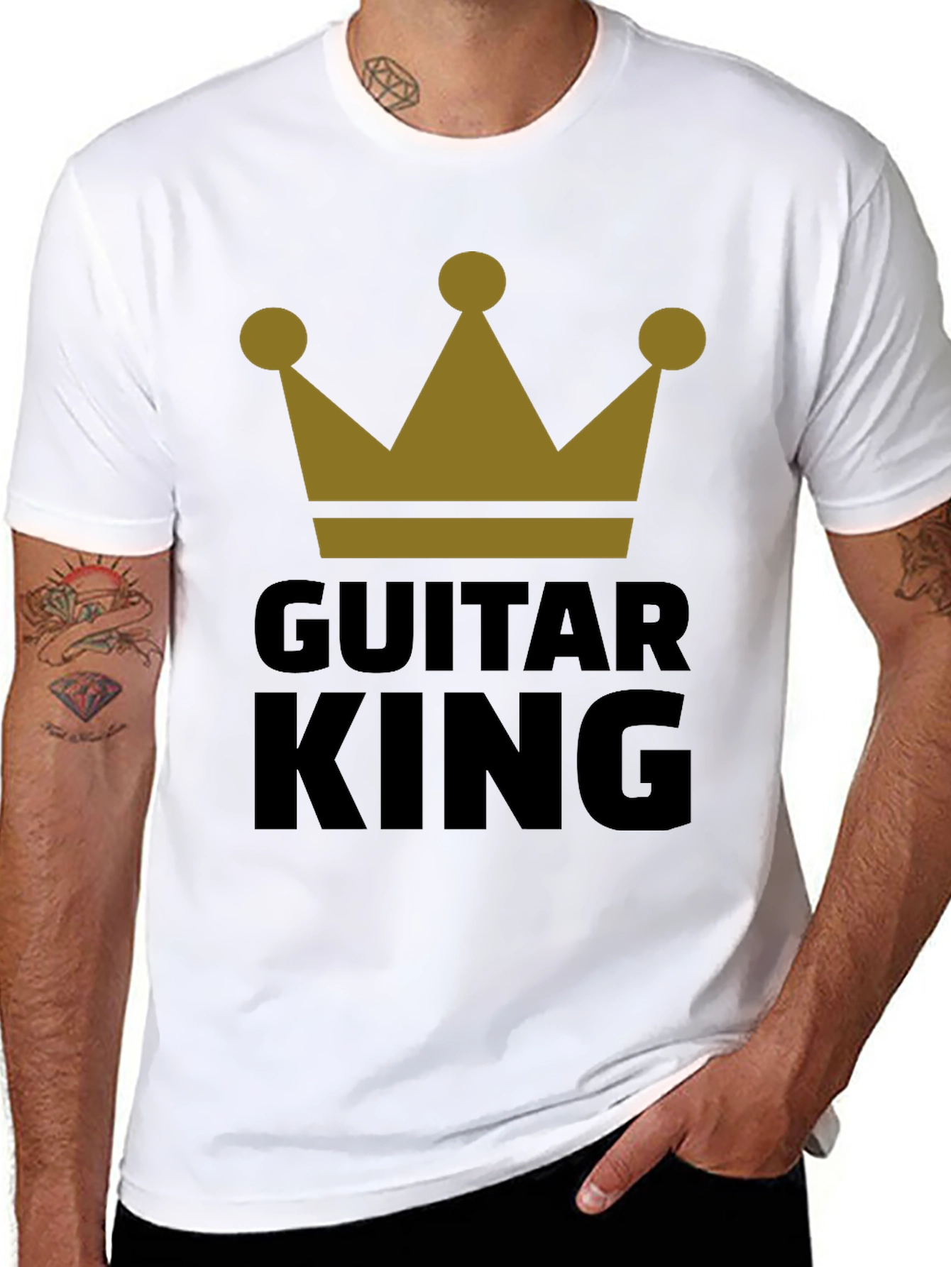 Guitar King Graphic Tee