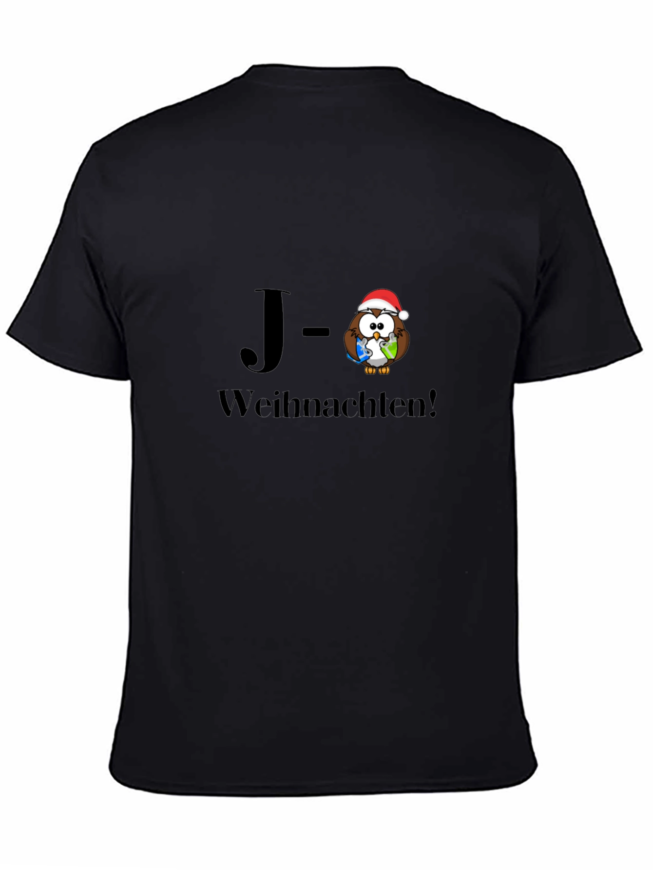 Holiday Owl T-Shirt - Frohe Weihnachten!