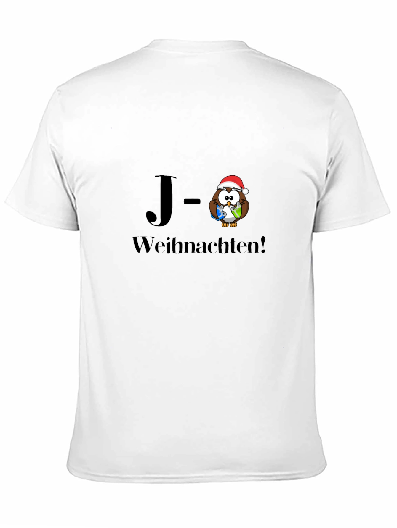 Holiday Owl T-Shirt - Frohe Weihnachten!
