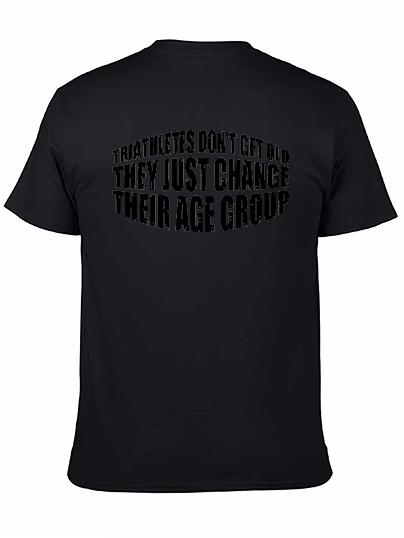 Triathletes Age Group T-Shirt Funny Triathlon Tee