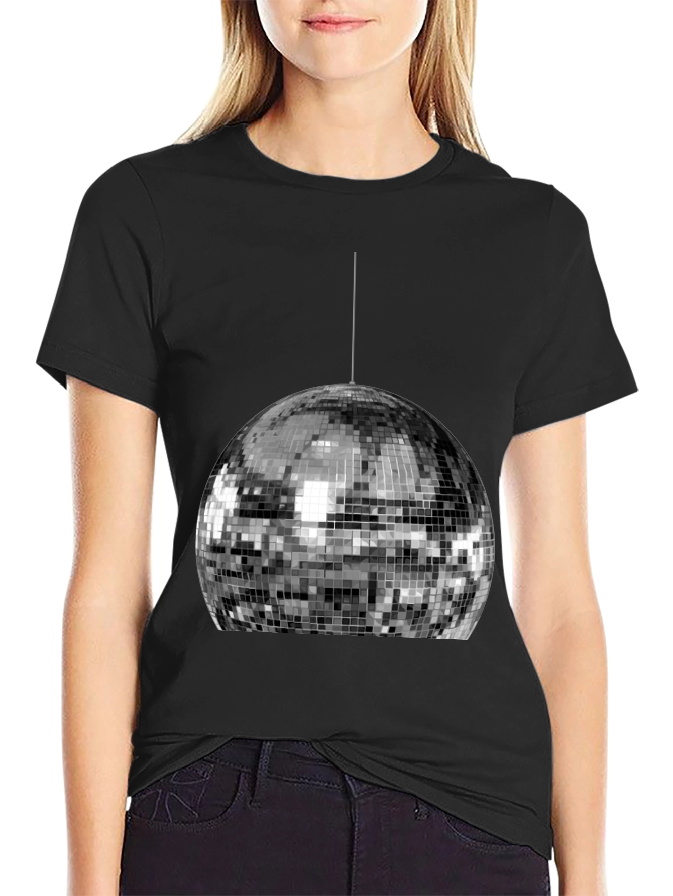 Disco Ball T-Shirt - Retro Party Style