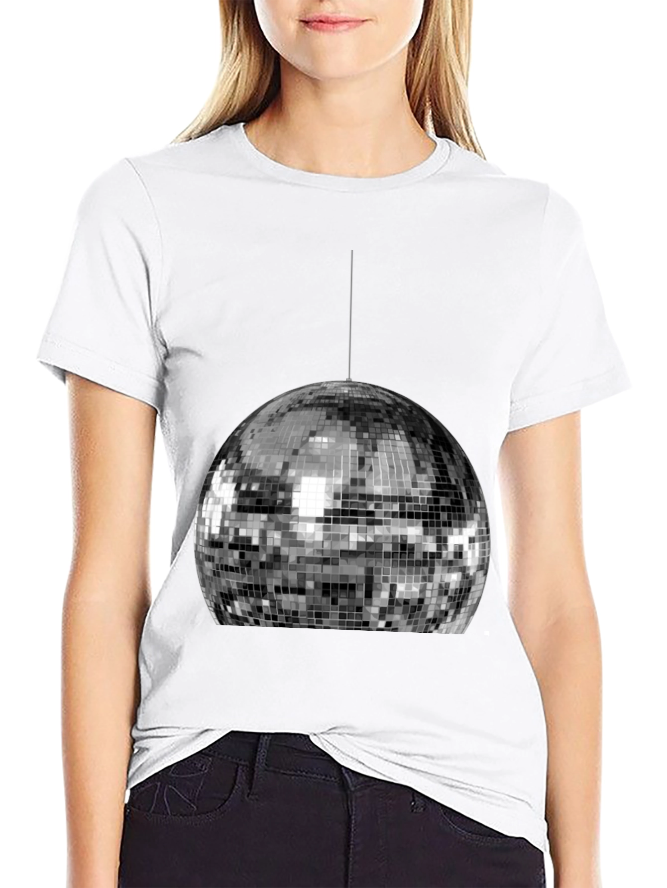 Disco Ball T-Shirt - Retro Party Style