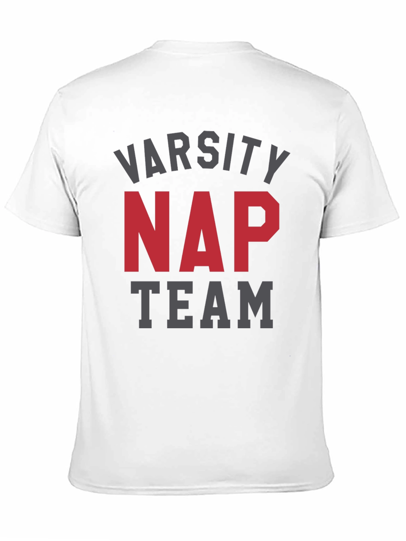 Varsity Nap Team Black T-Shirt