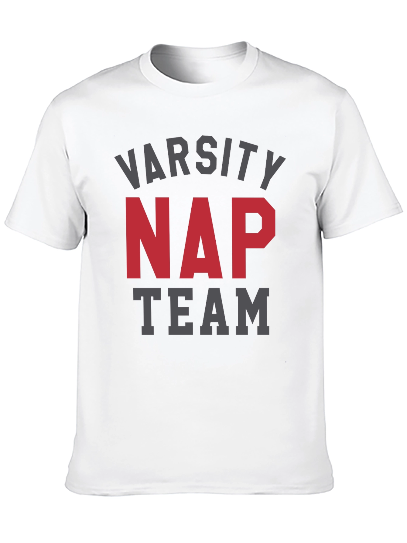 Varsity Nap Team Black T-Shirt