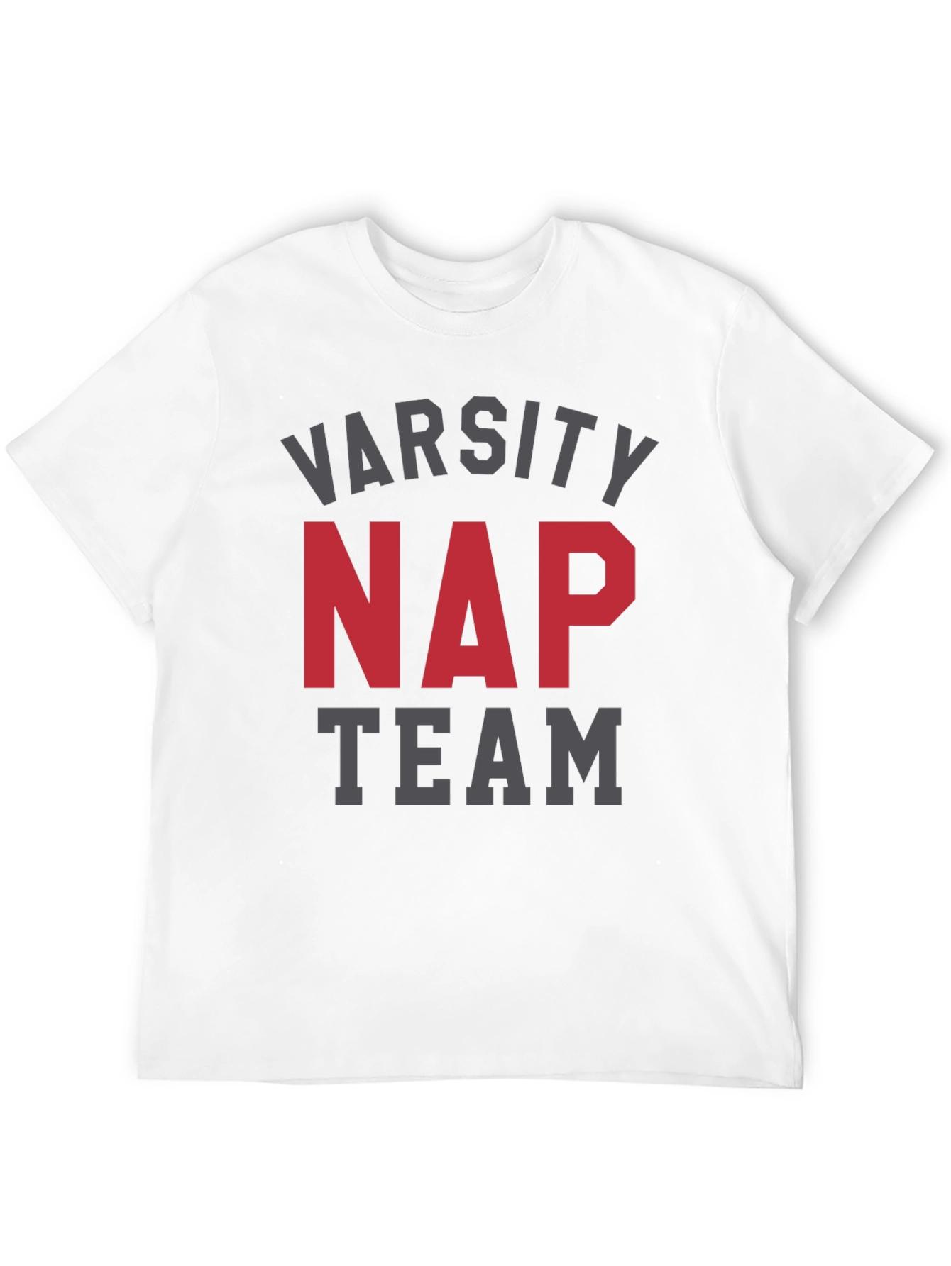 Varsity Nap Team Black T-Shirt
