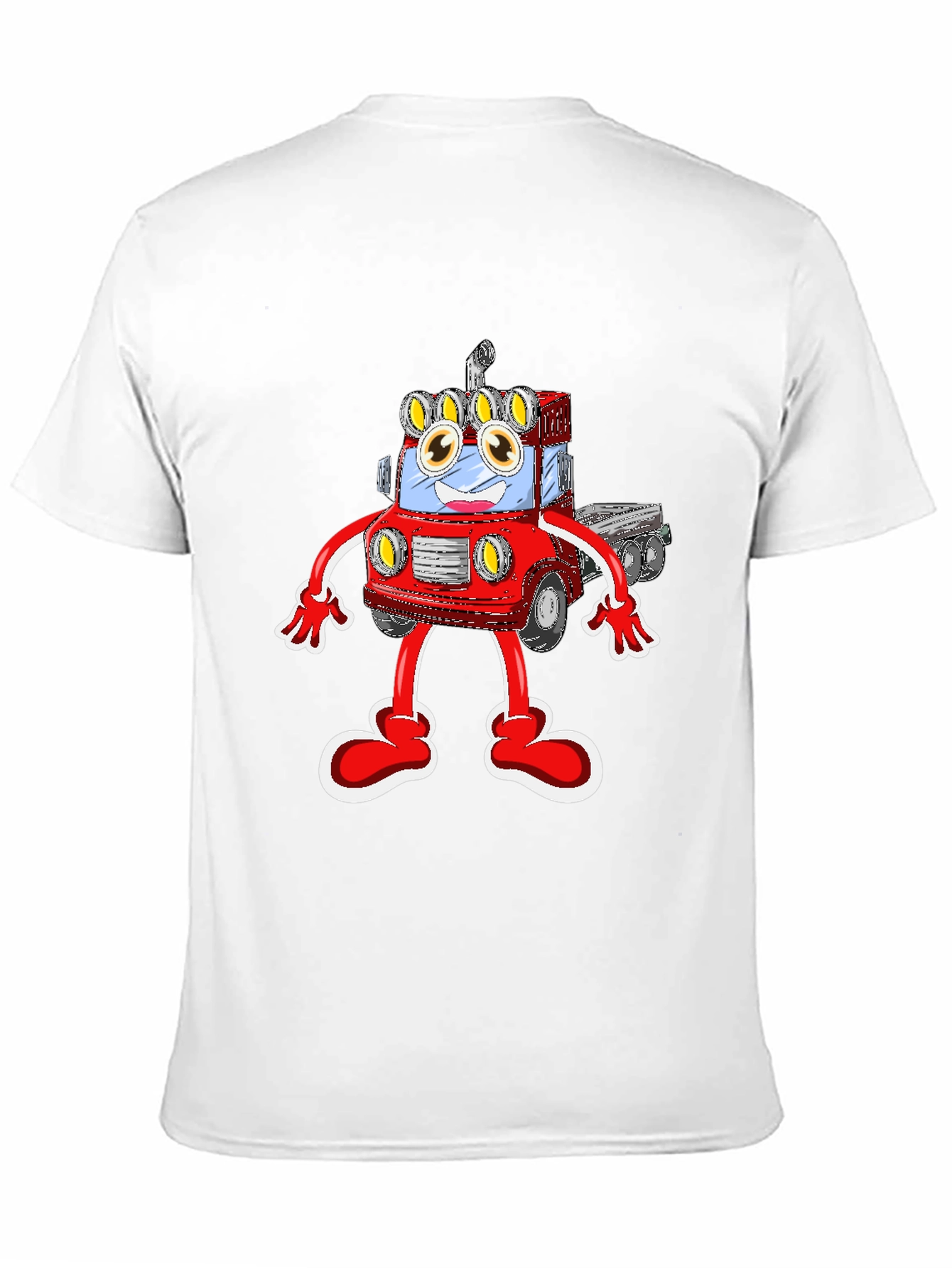 Cartoon Truck T-Shirt: Fun & Unique!