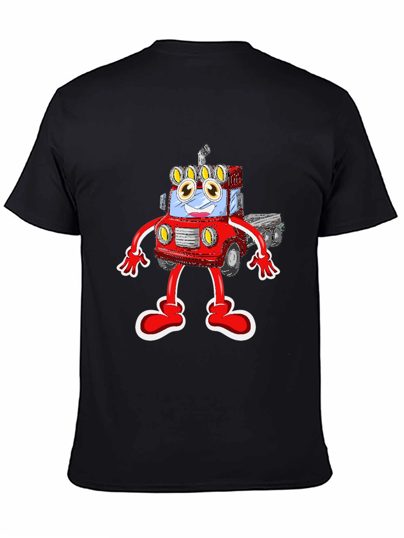 Cartoon Truck T-Shirt: Fun & Unique!