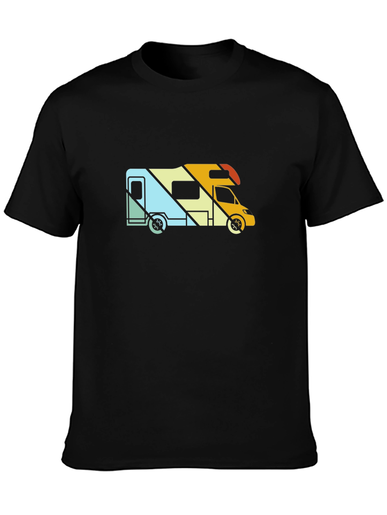Retro Camper Van Graphic Tee - Adventure Ready!