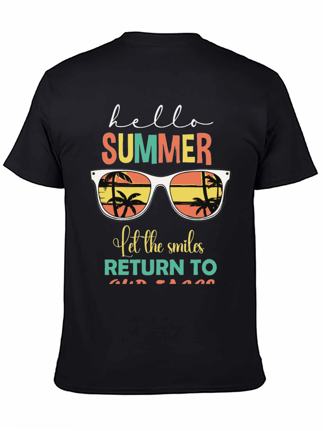 Hello Summer Graphic T-Shirt