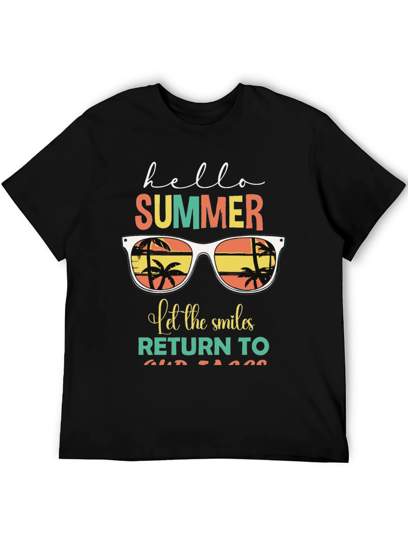 Hello Summer Graphic T-Shirt