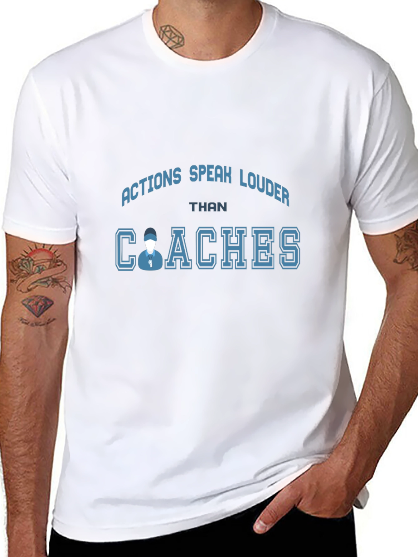 Actions Speak Louder Than Coaches T-Shirt
