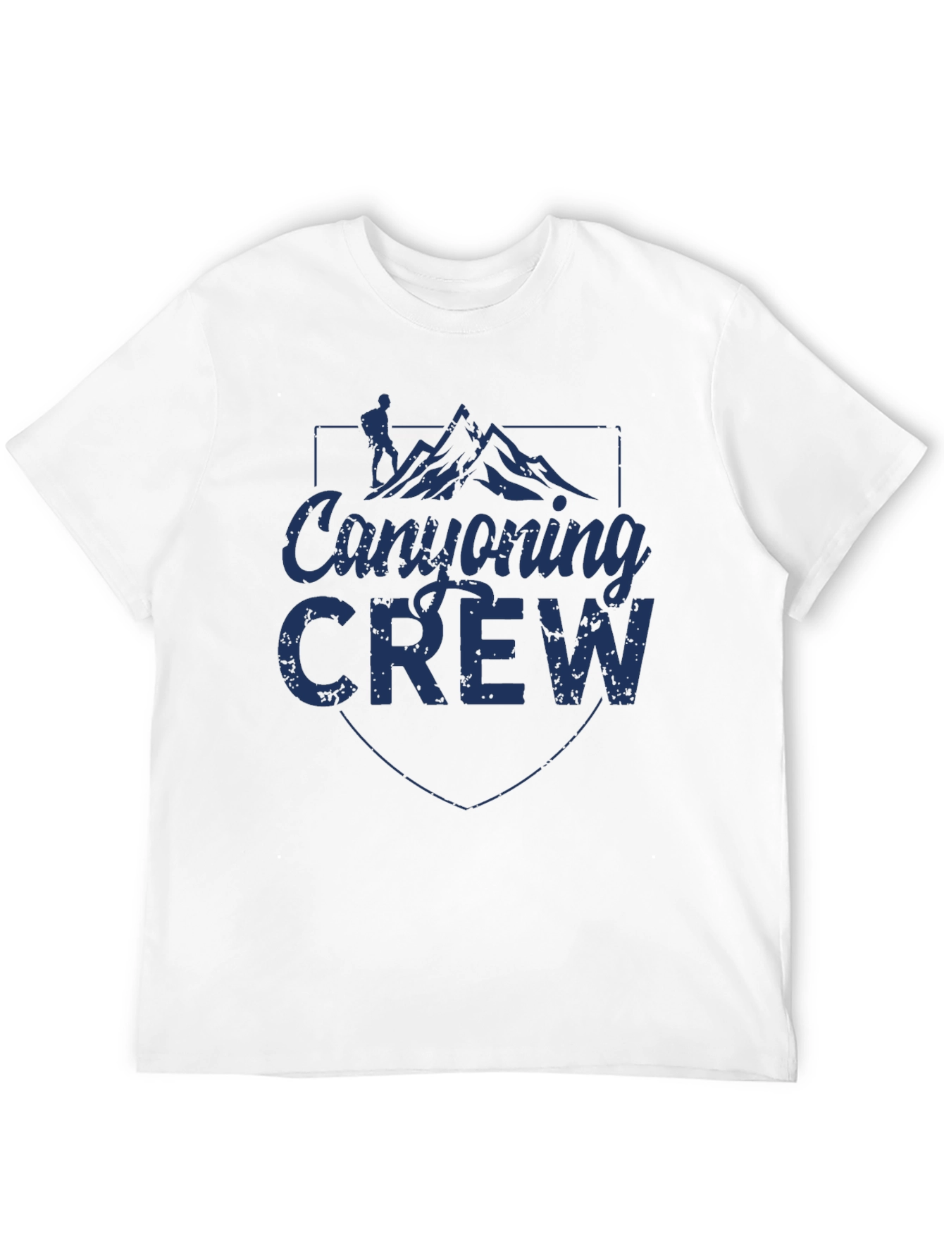 Canyoning Crew Black T-Shirt - Adventure Apparel