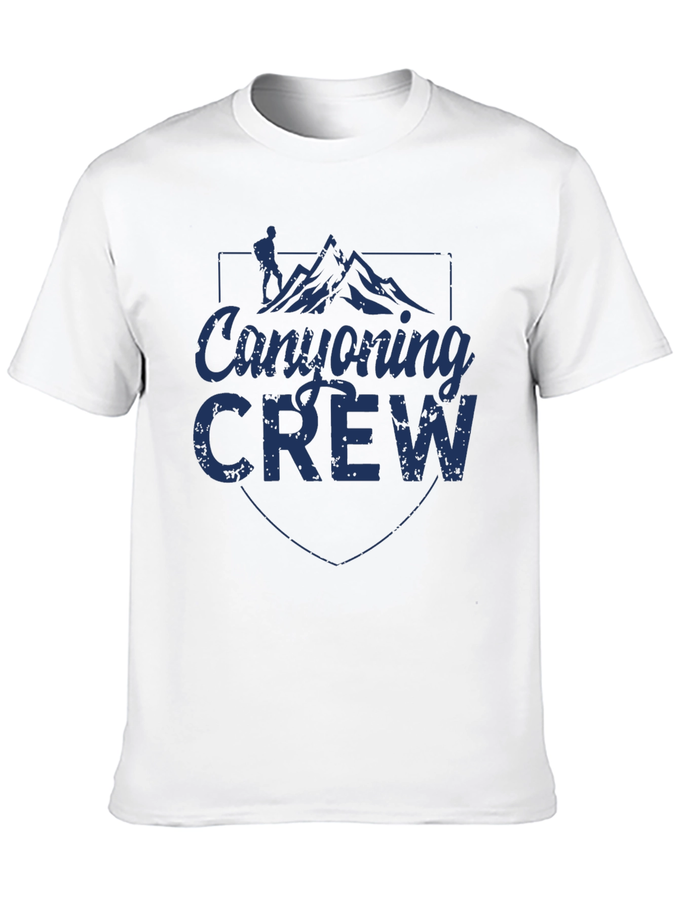 Canyoning Crew Black T-Shirt - Adventure Apparel
