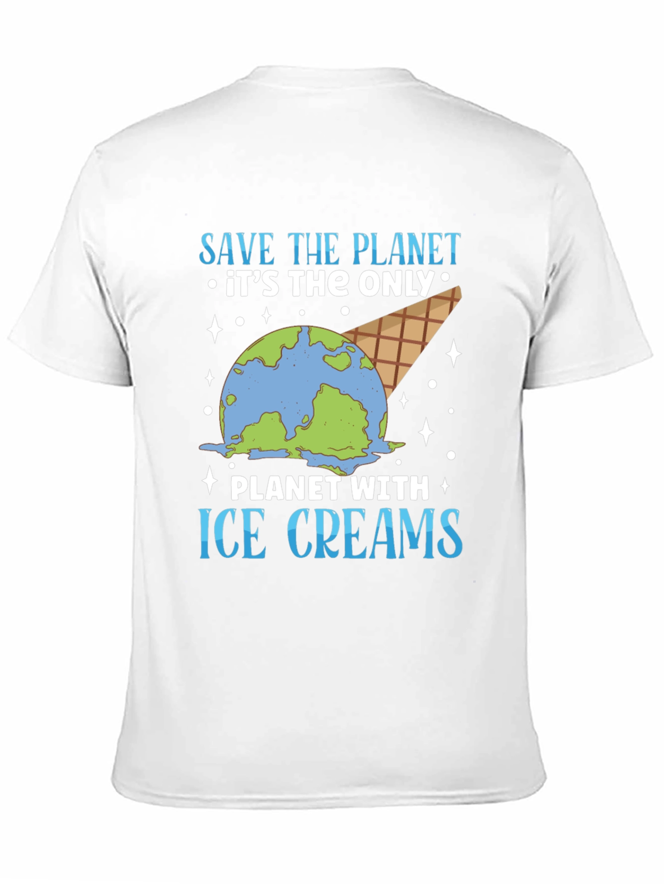 Save the Planet Ice Cream T-Shirt