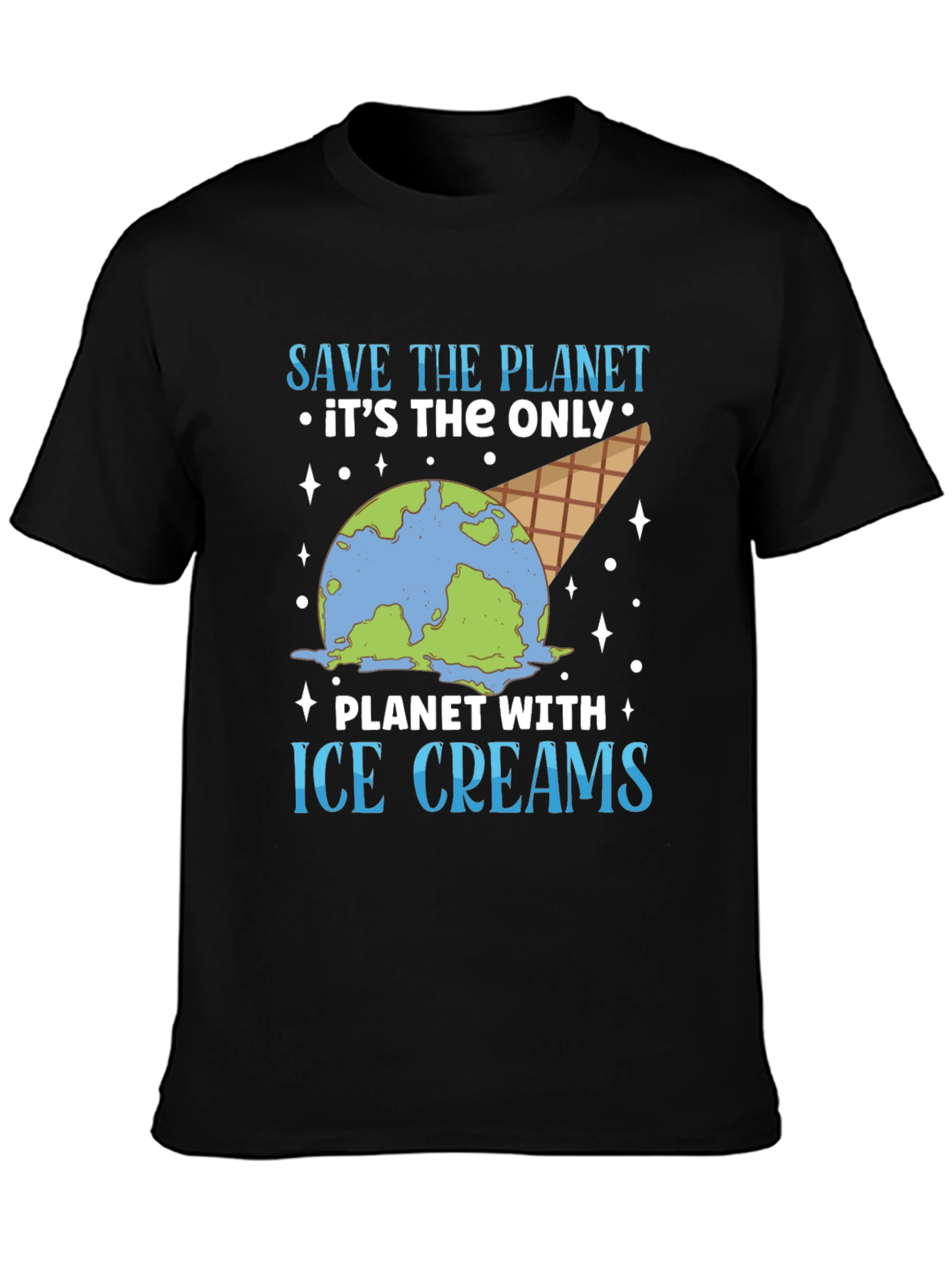 Save the Planet Ice Cream T-Shirt