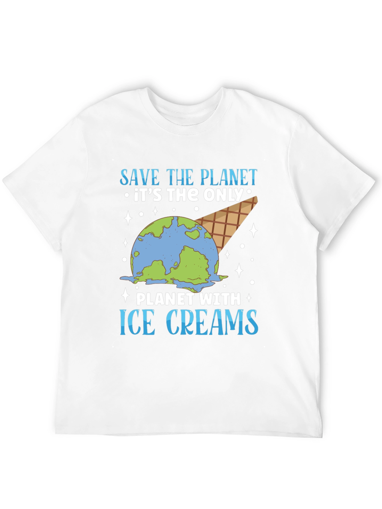 Save the Planet Ice Cream T-Shirt
