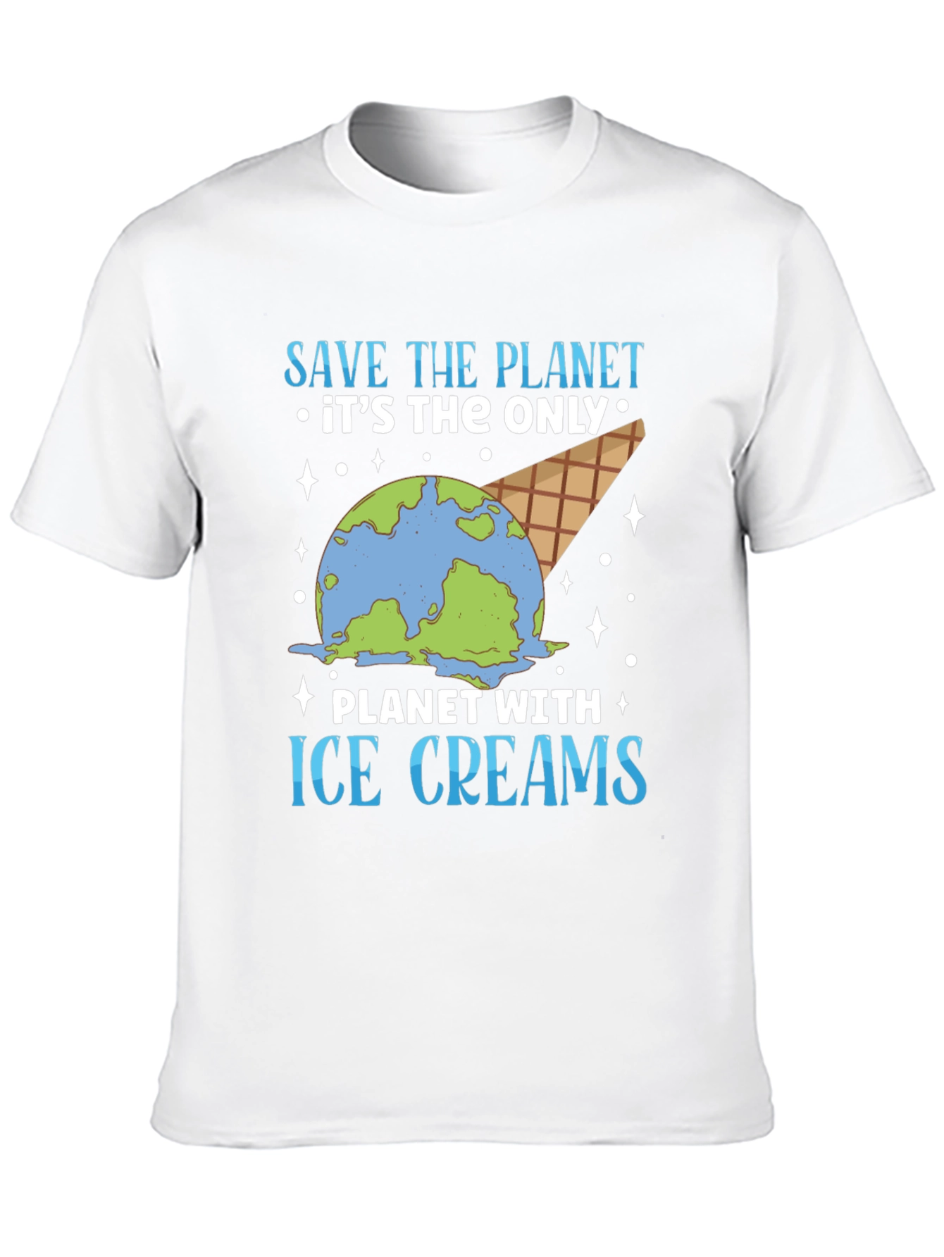 Save the Planet Ice Cream T-Shirt